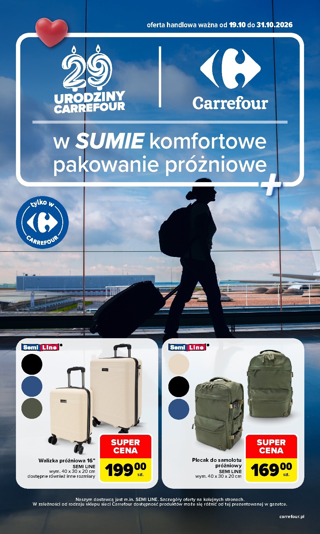 carrefour - Nowa gazetka Carrefour - W sumie komfortowe pakowanie próżniowe ważna od 19.10.2026 do 31.10.2026