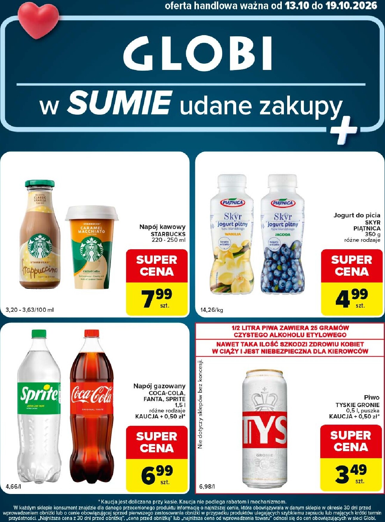 carrefour - Aktualna gazetka Carrefour - Globi ważna od 13.10.2026 do 19.10.2026