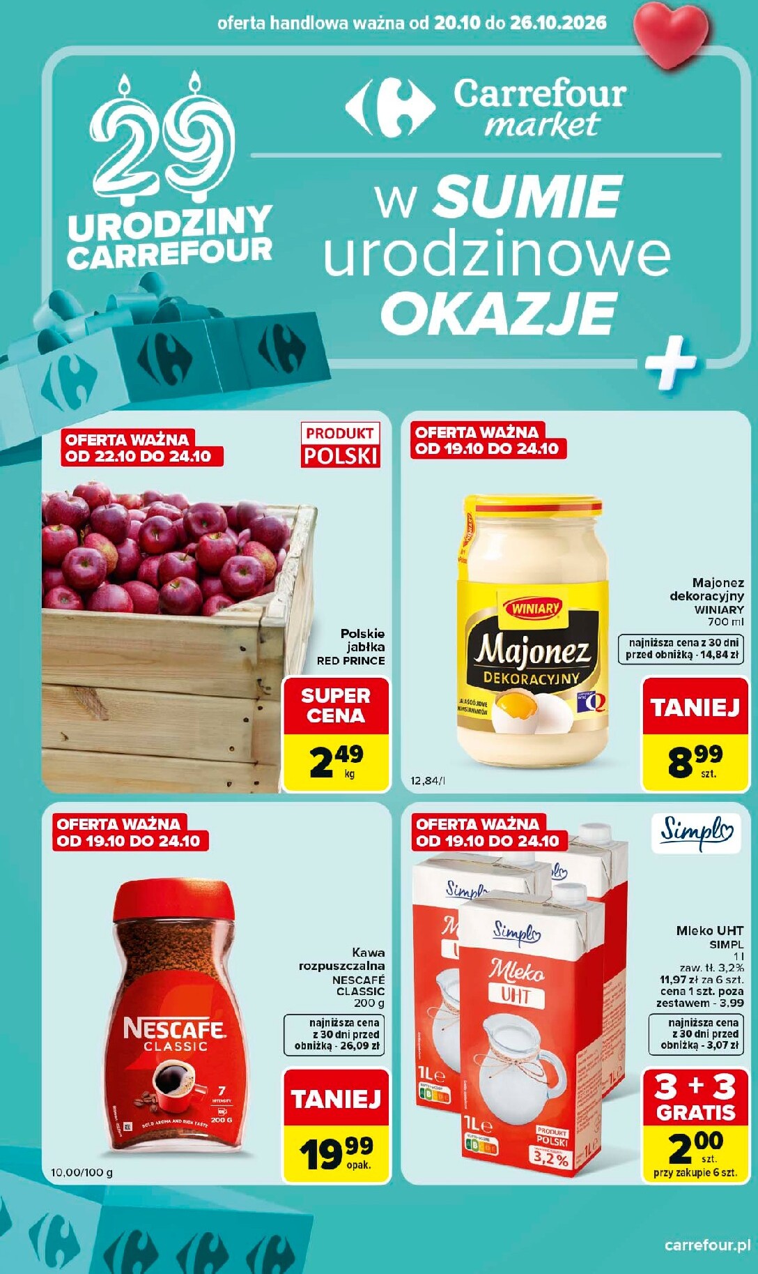 carrefour - Aktualna gazetka Carrefour - Market ważna od 20.10.2026 do 26.10.2026 - page: 1