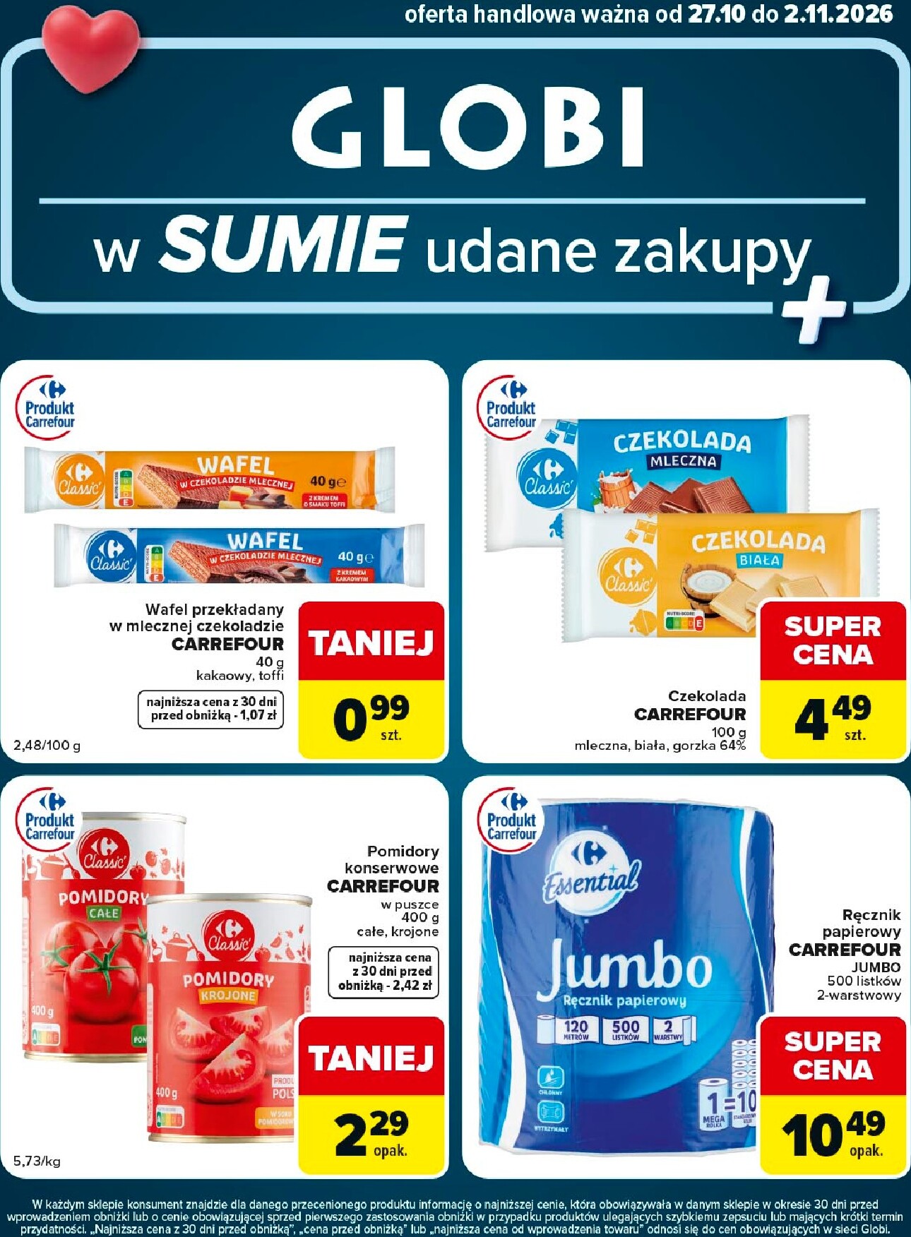 carrefour - Nowa gazetka Carrefour - Globi ważna od 27.10.2026 do 02.11.2026 - page: 2