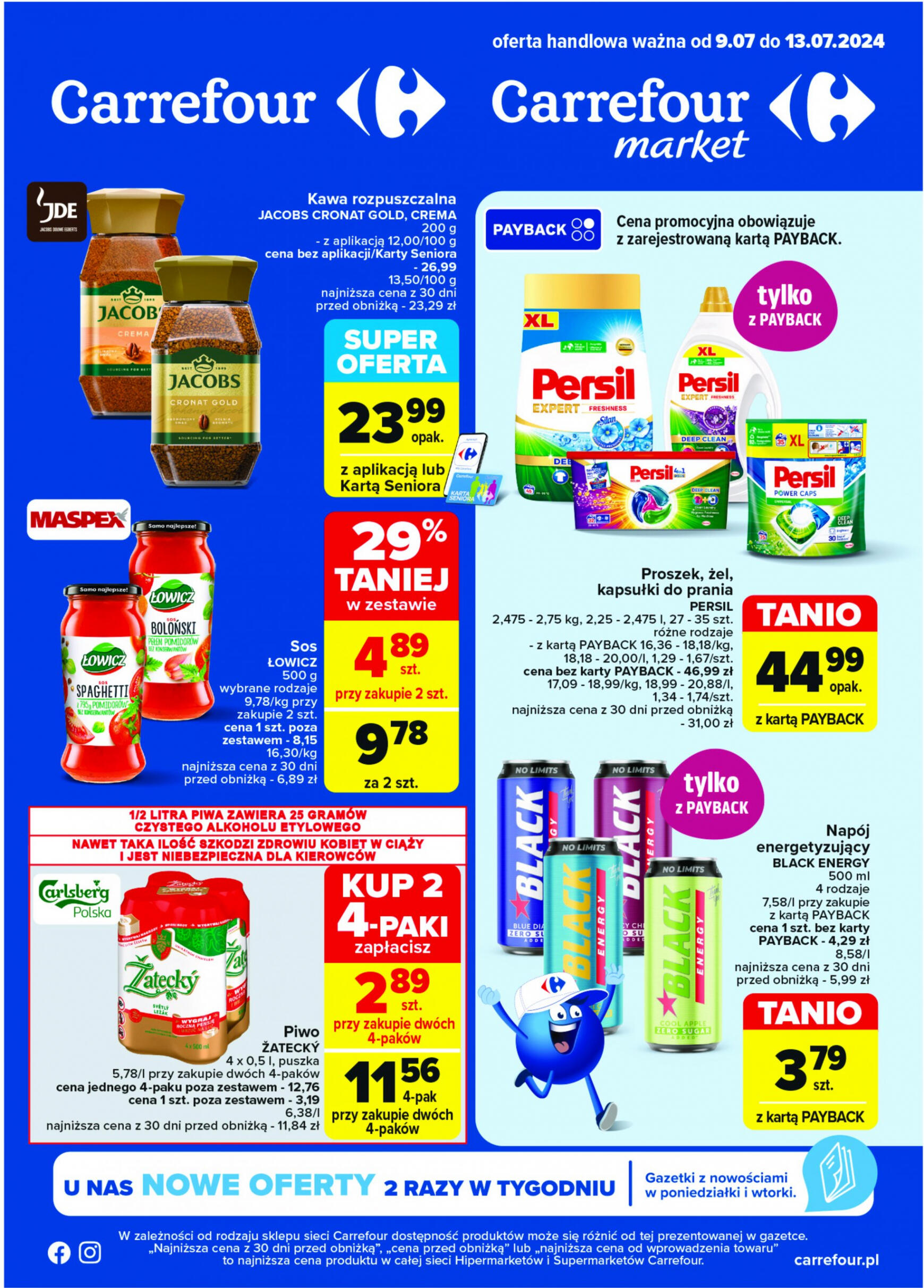 carrefour - Carrefour gazetka aktualna ważna od 09.07. - 13.07. - page: 1