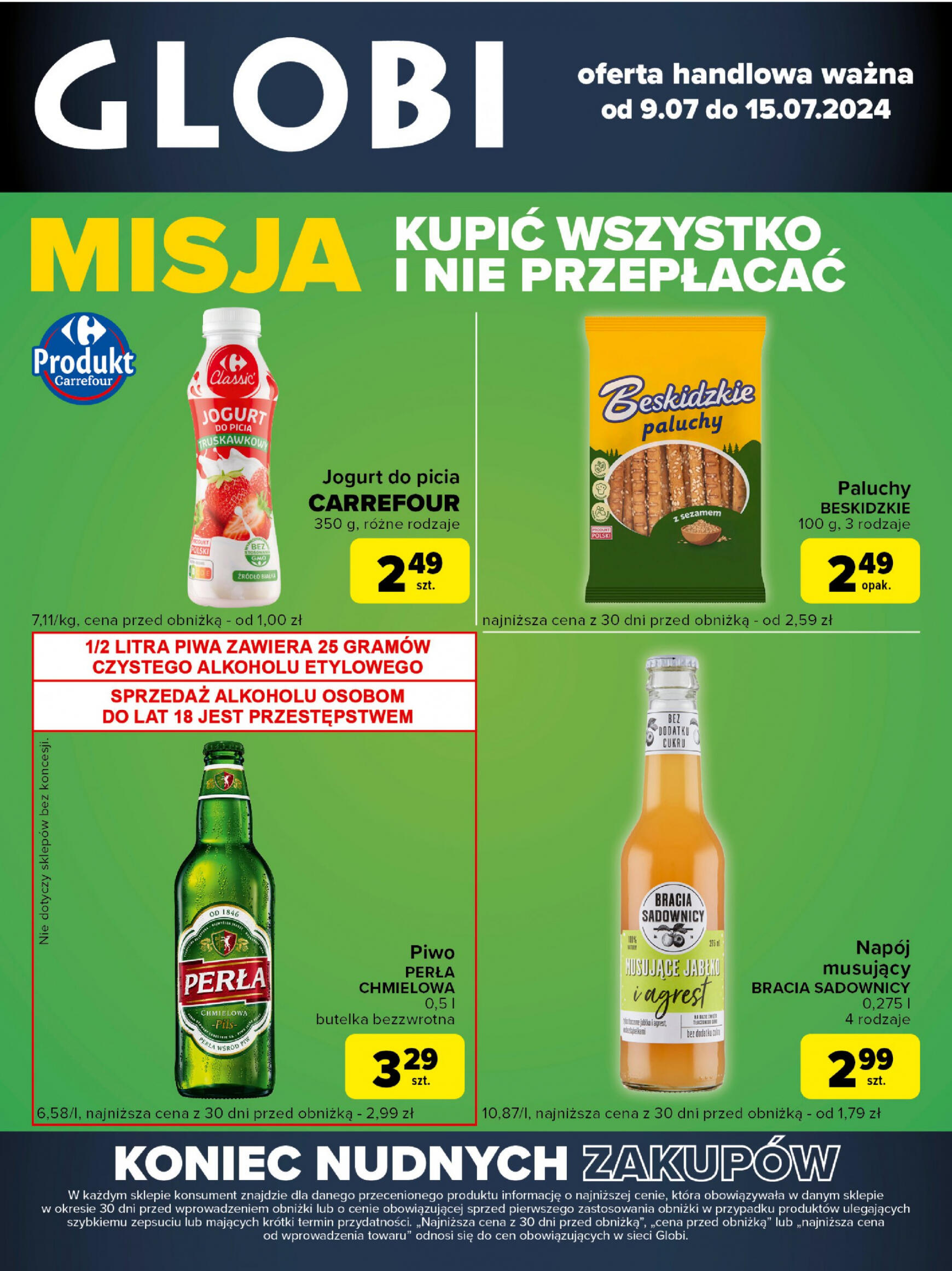 carrefour - Carrefour - Globi gazetka aktualna ważna od 09.07. - 15.07. - page: 1