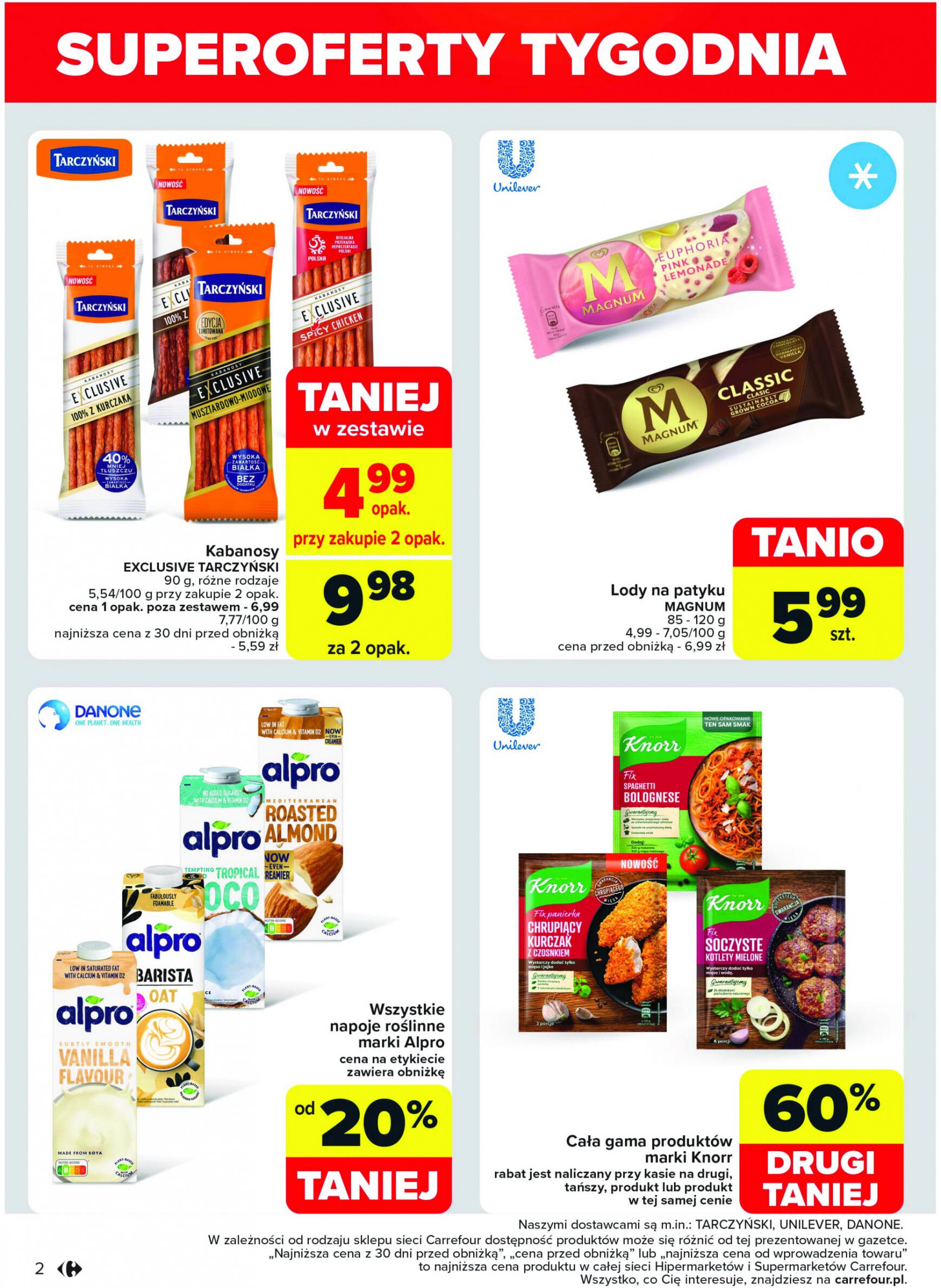 carrefour - Carrefour - Superoferty tygodnia gazetka aktualna ważna od 22.07. - 27.07. - page: 2