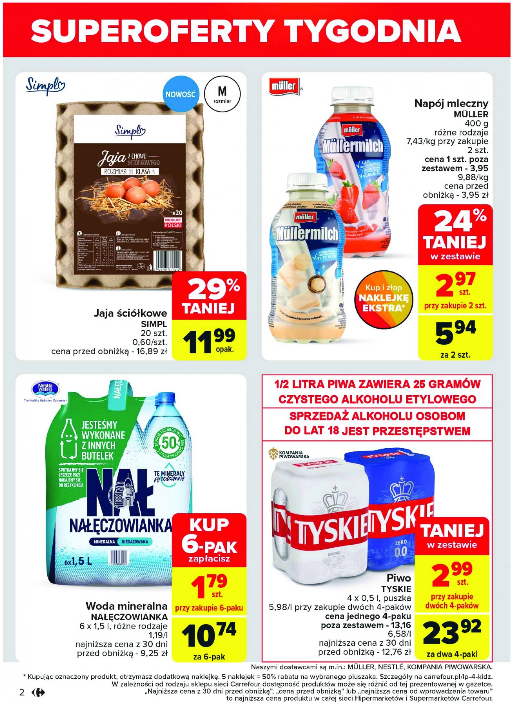 carrefour - Aktualna Carrefour - Superoferty tygodnia gazetka ważna od 02.09. - 07.09. - page: 2