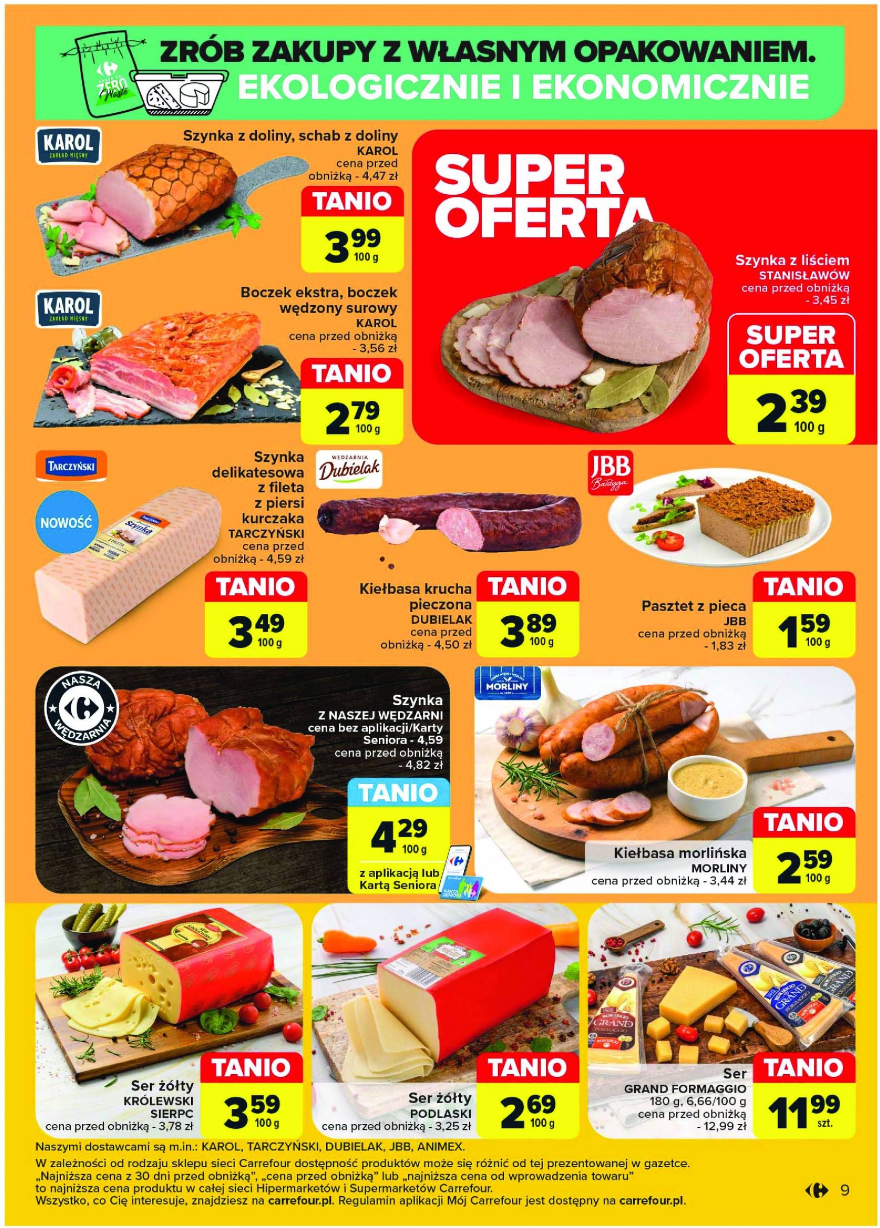 carrefour - Aktualna Carrefour - Superoferty tygodnia gazetka ważna od 02.09. - 07.09. - page: 9