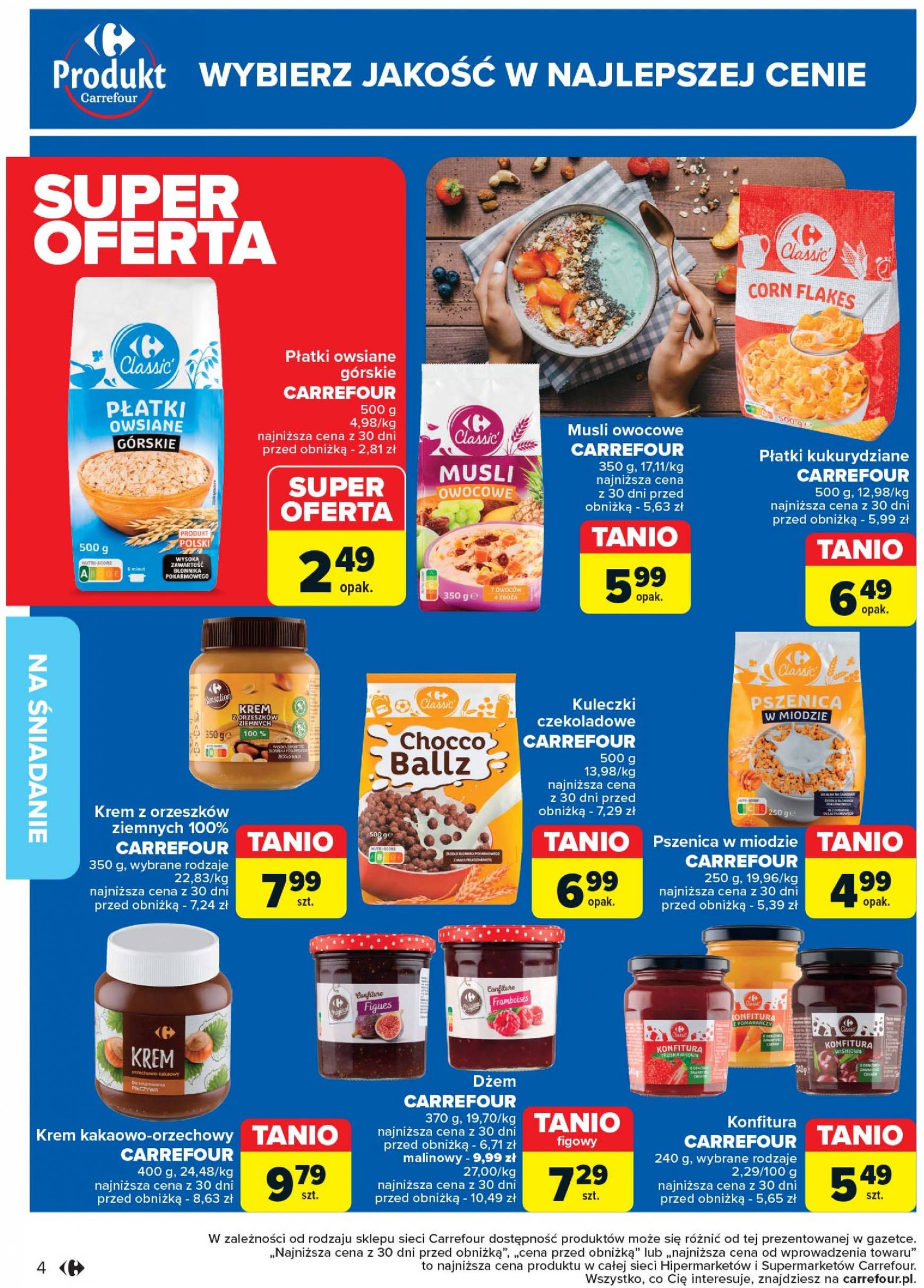 carrefour - Aktualna Carrefour - Produkt Carrefour gazetka ważna od 17.09. - 28.09. - page: 4