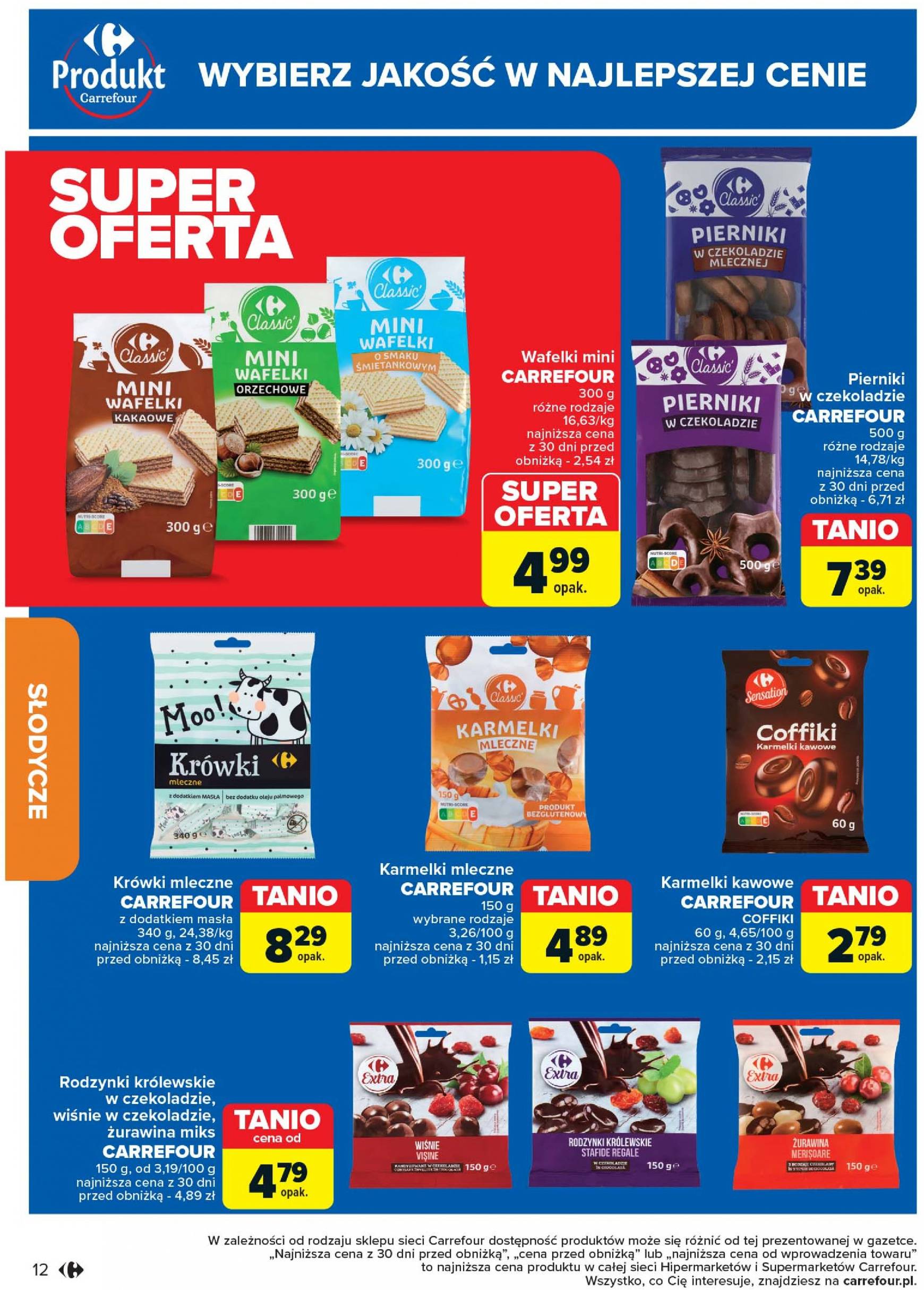 carrefour - Aktualna Carrefour - Produkt Carrefour gazetka ważna od 17.09. - 28.09. - page: 12