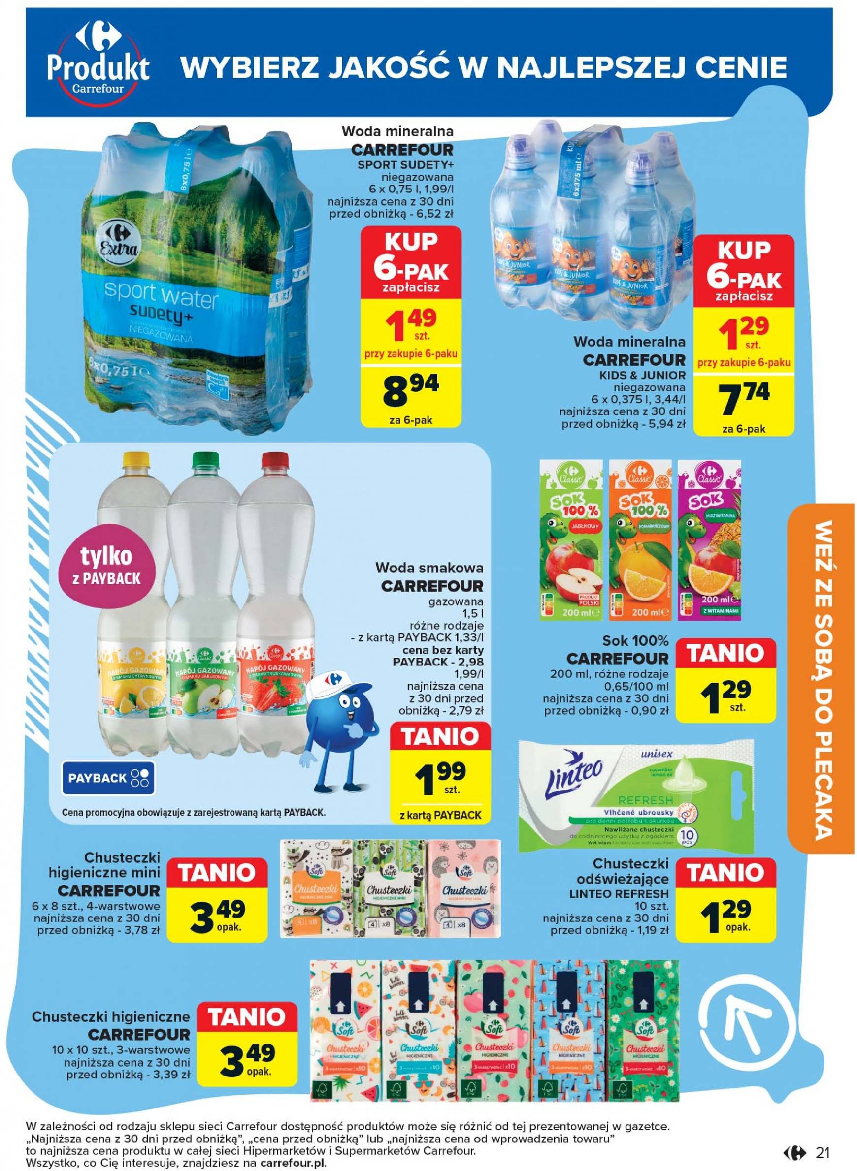 carrefour - Aktualna Carrefour - Produkt Carrefour gazetka ważna od 17.09. - 28.09. - page: 21