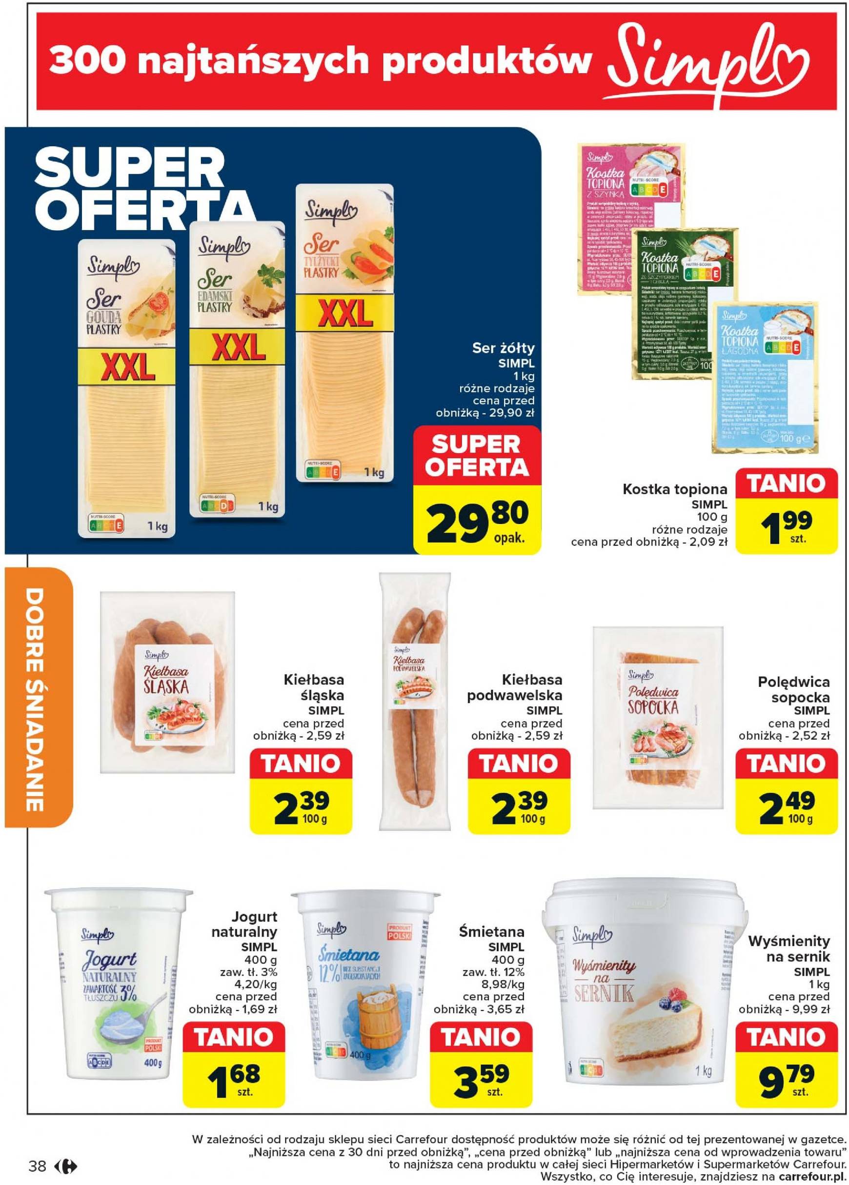 carrefour - Aktualna Carrefour - Produkt Carrefour gazetka ważna od 17.09. - 28.09. - page: 38