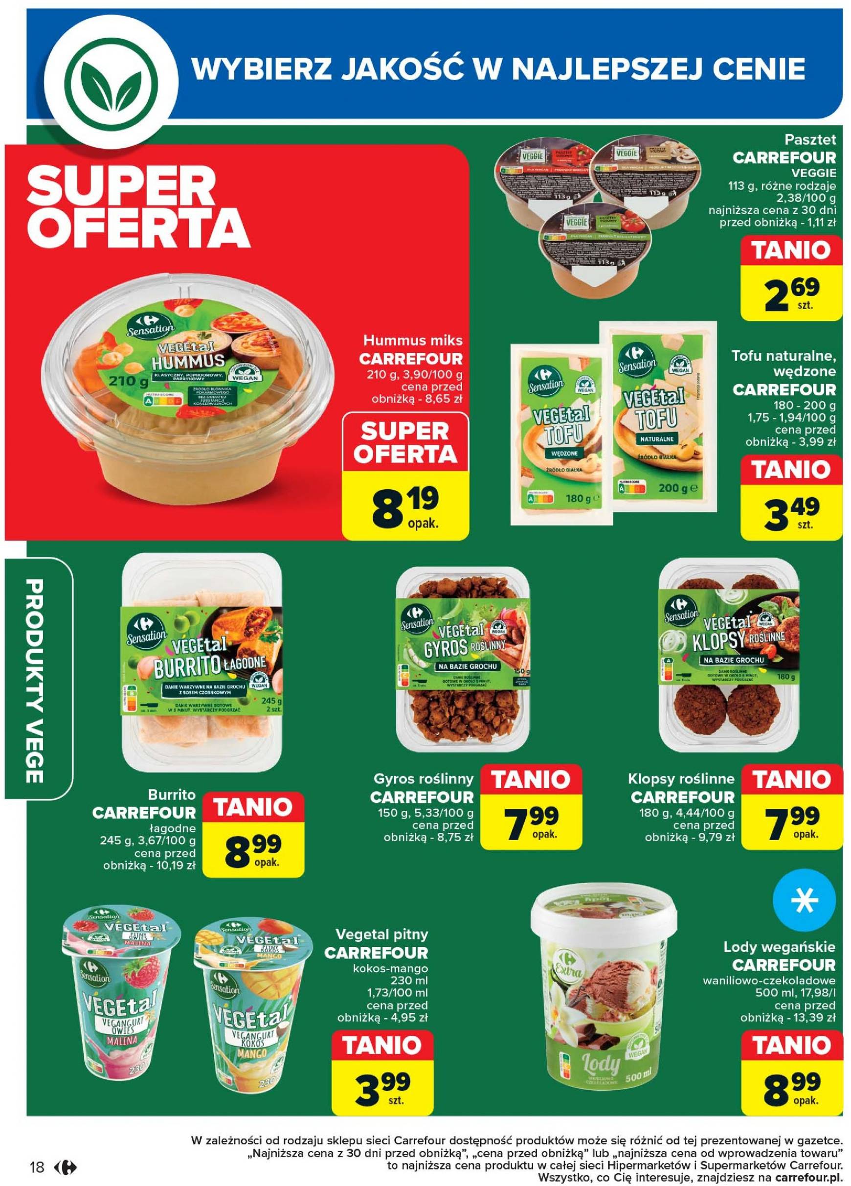 carrefour - Aktualna Carrefour - Produkt Carrefour gazetka ważna od 17.09. - 28.09. - page: 18