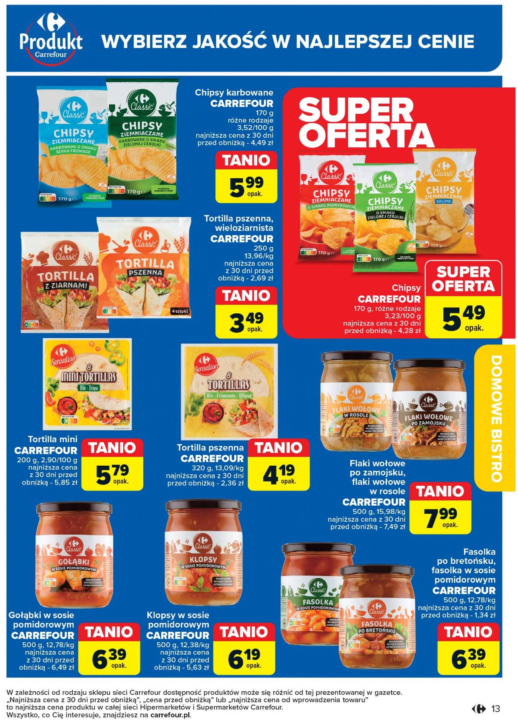 carrefour - Aktualna Carrefour - Produkt Carrefour gazetka ważna od 17.09. - 28.09. - page: 13