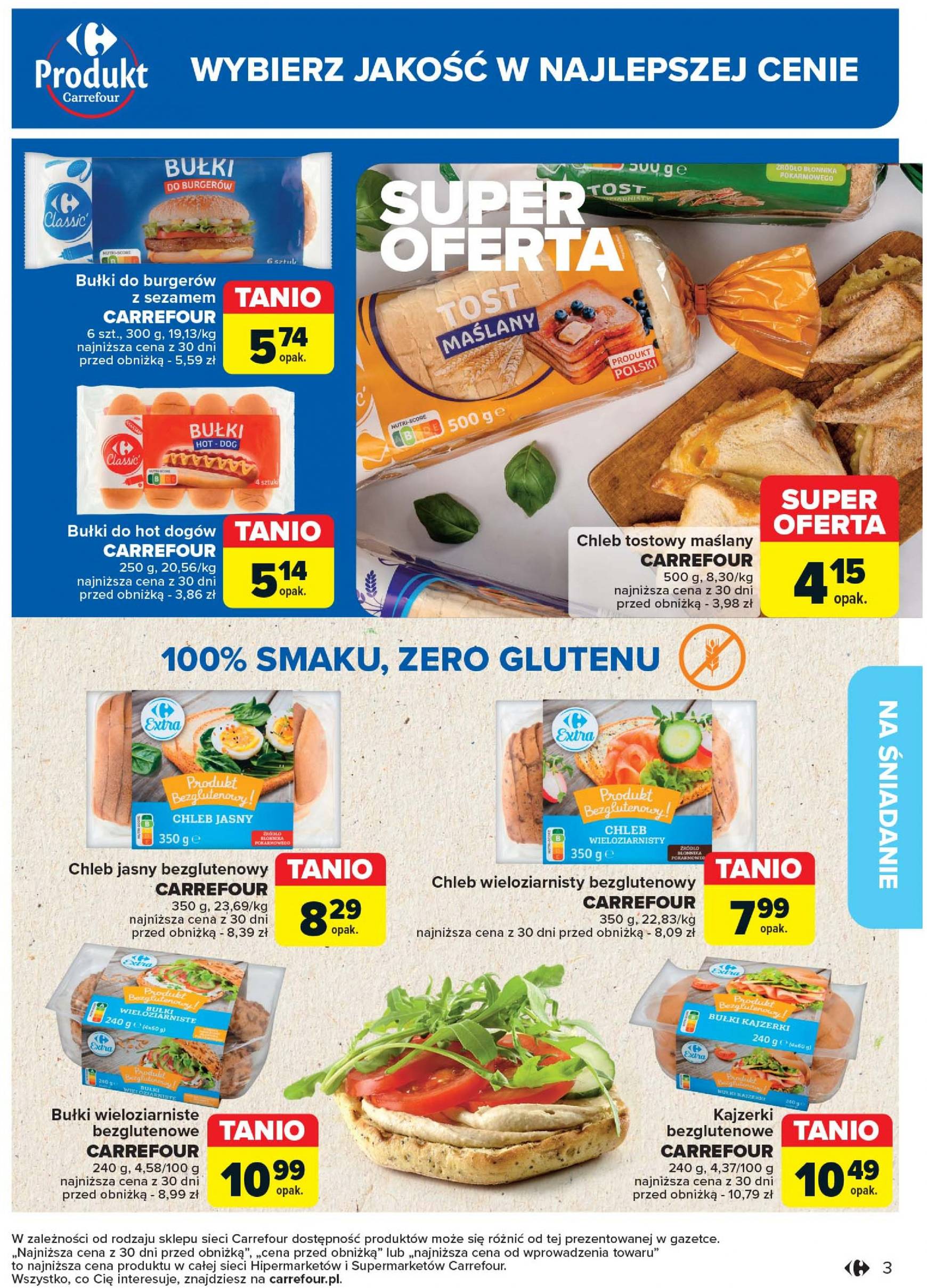 carrefour - Aktualna Carrefour - Produkt Carrefour gazetka ważna od 17.09. - 28.09. - page: 3