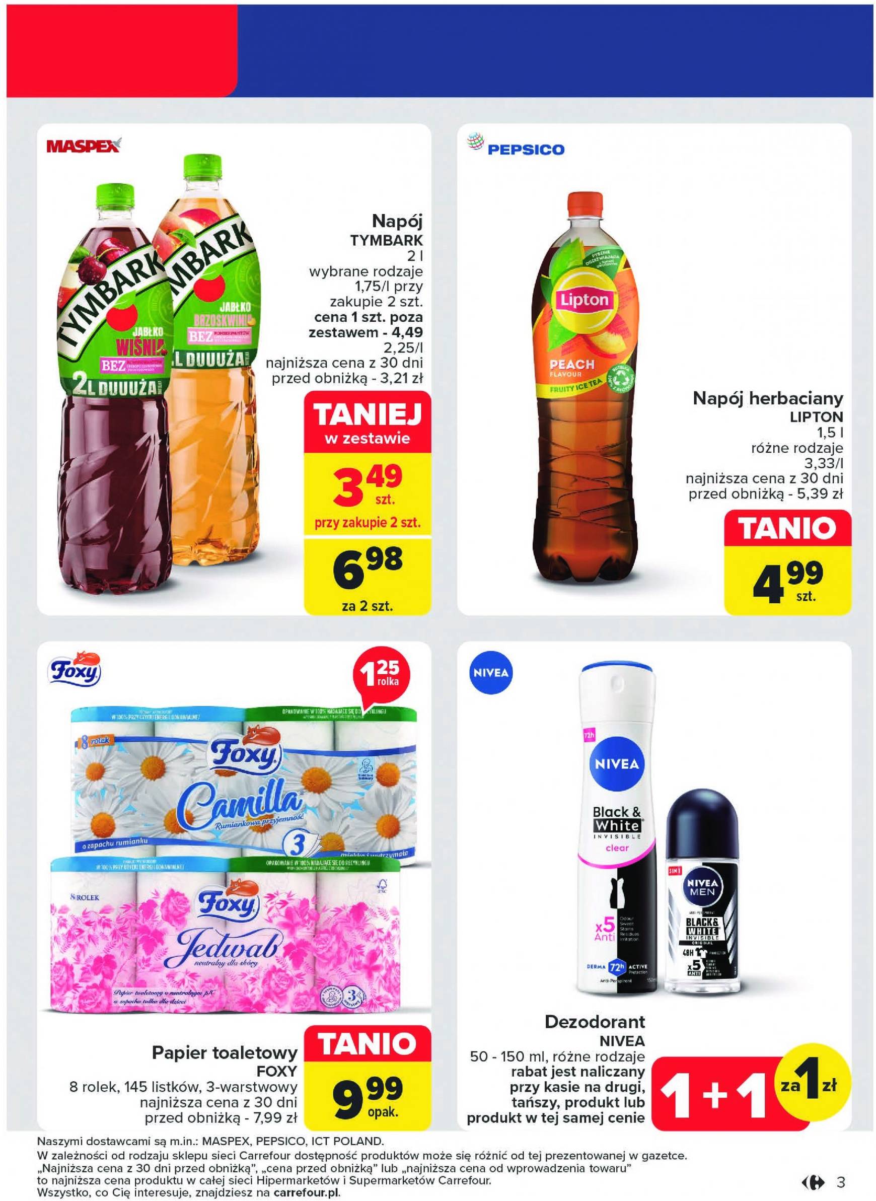 carrefour - Aktualna Carrefour - Superoferty tygodnia gazetka ważna od 16.09. - 21.09. - page: 3