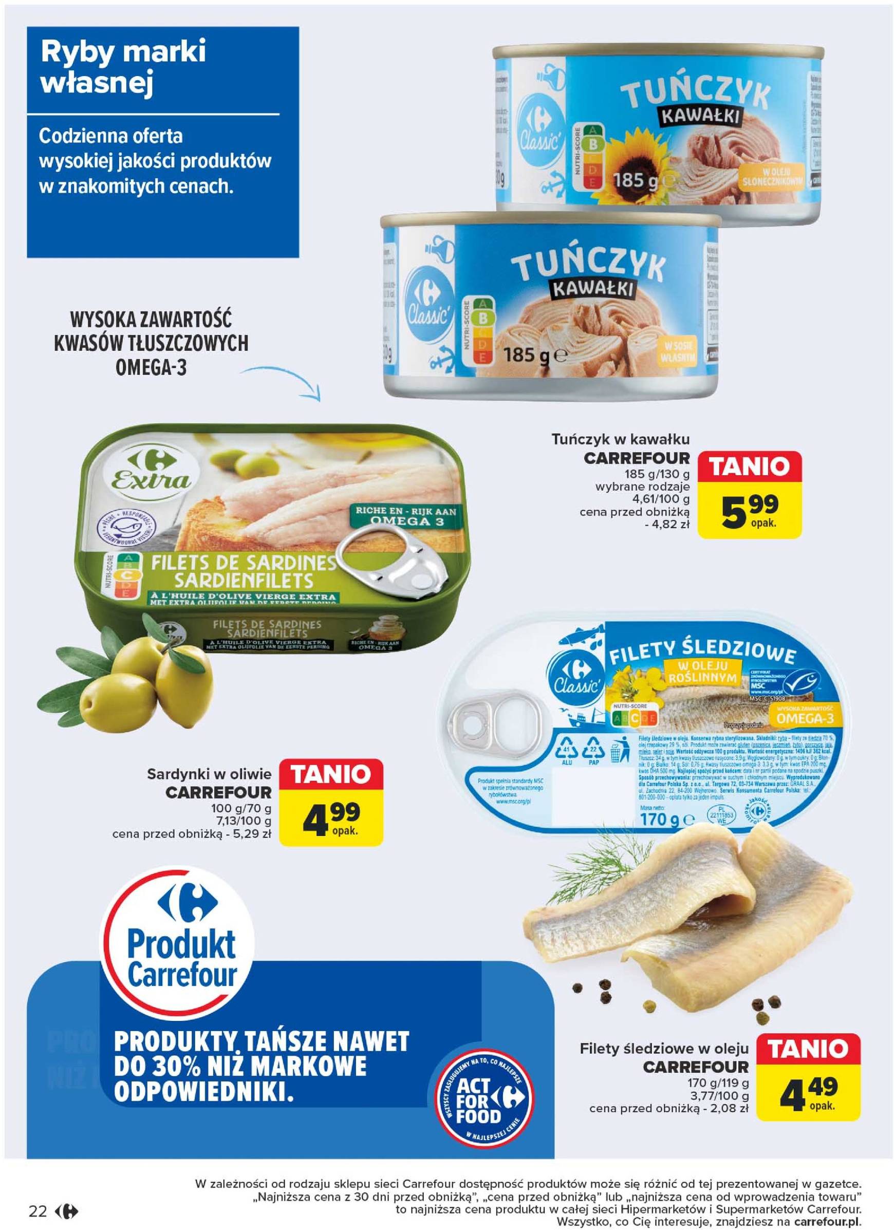 carrefour - Carrefour - Rozsmakuj Sie z Act for Food gazetka ważna od 22.10. - 02.11. - page: 22