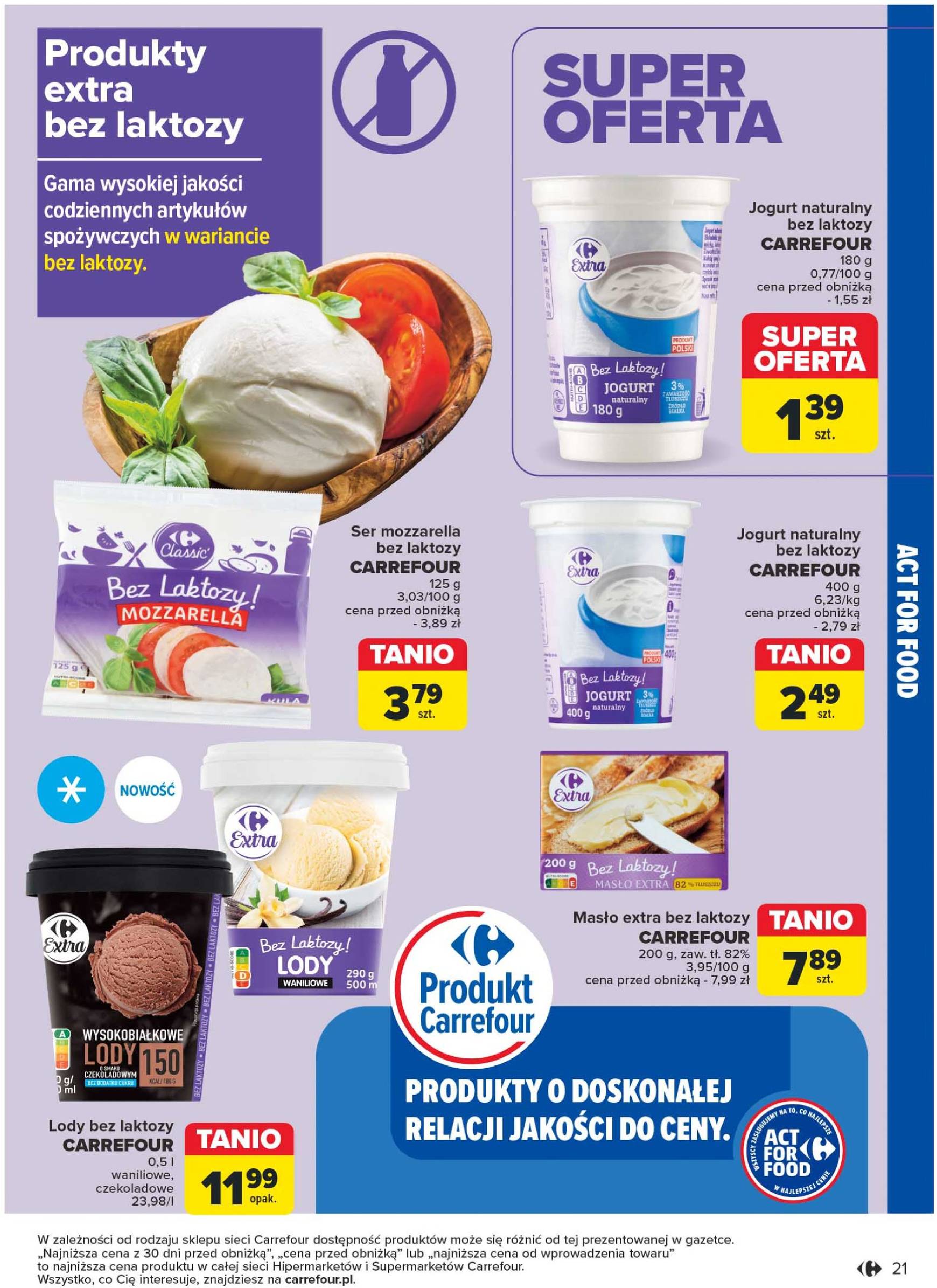 carrefour - Carrefour - Rozsmakuj Sie z Act for Food gazetka ważna od 22.10. - 02.11. - page: 21