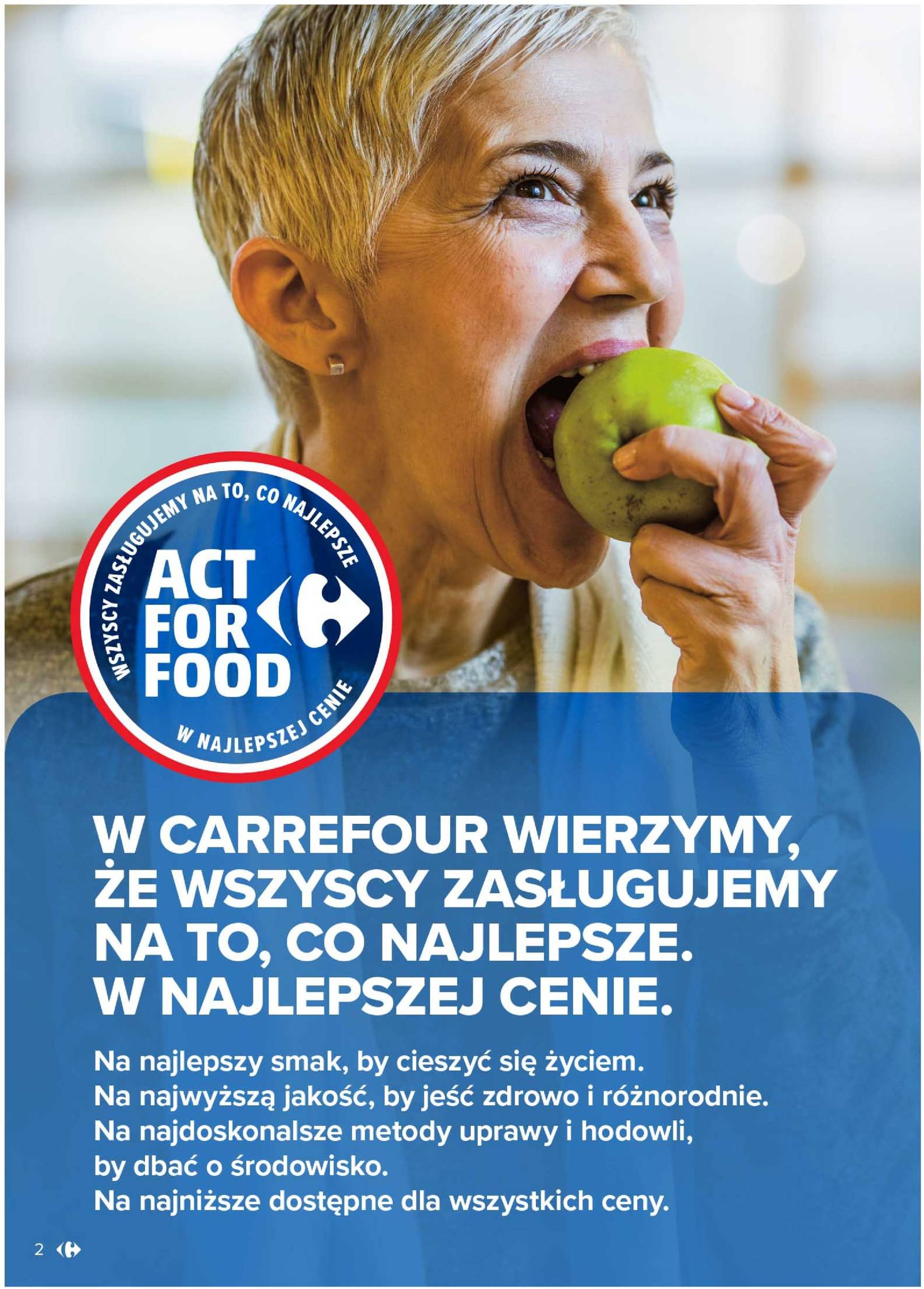 carrefour - Carrefour - Rozsmakuj Sie z Act for Food gazetka ważna od 22.10. - 02.11. - page: 2