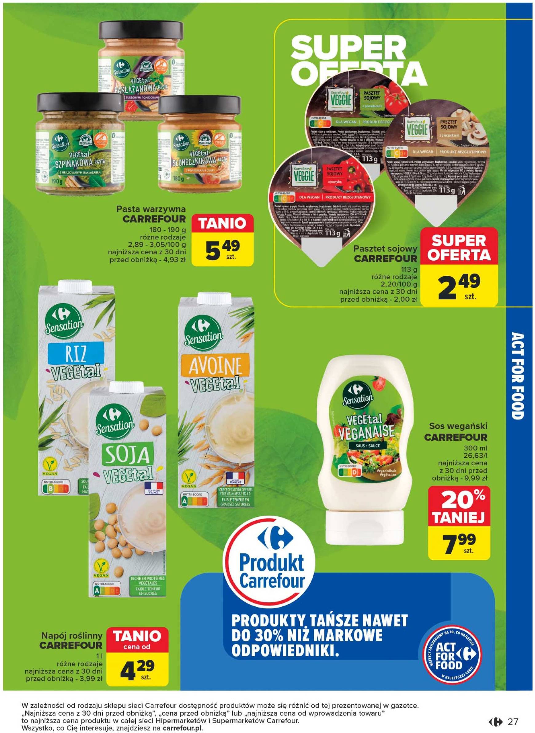 carrefour - Carrefour - Rozsmakuj Sie z Act for Food gazetka ważna od 22.10. - 02.11. - page: 27