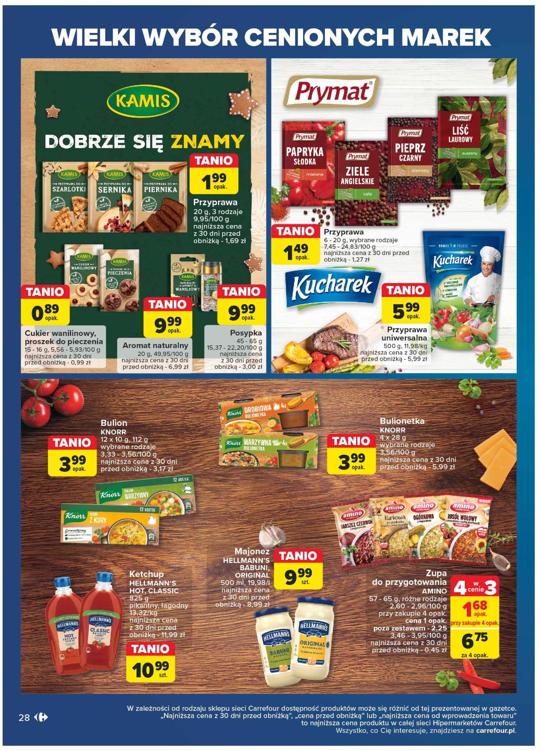 carrefour - Carrefour - Gazetka Cenione marki gazetka ważna od 29.10. - 09.11. - page: 28