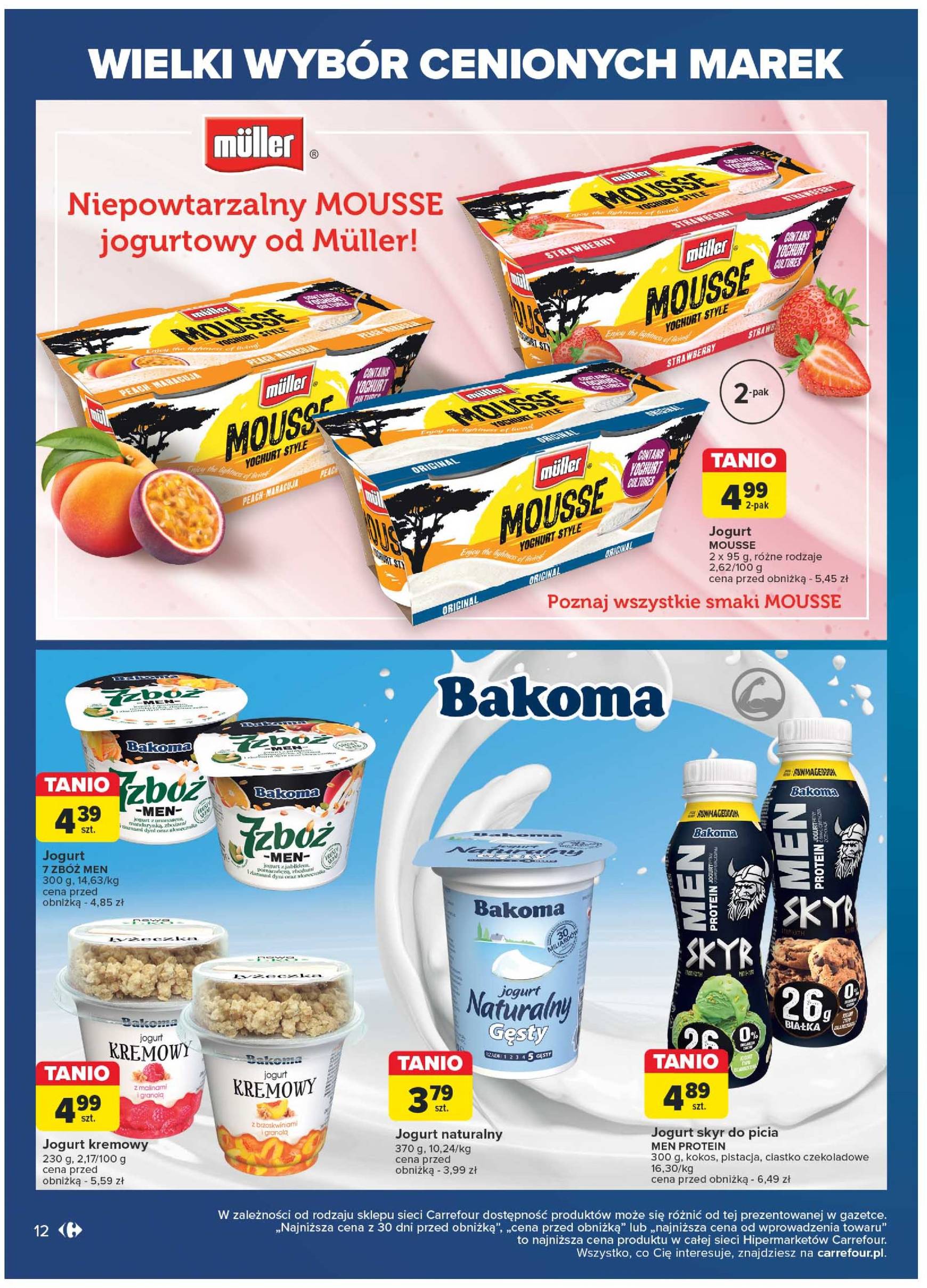 carrefour - Carrefour - Gazetka Cenione marki gazetka ważna od 29.10. - 09.11. - page: 12