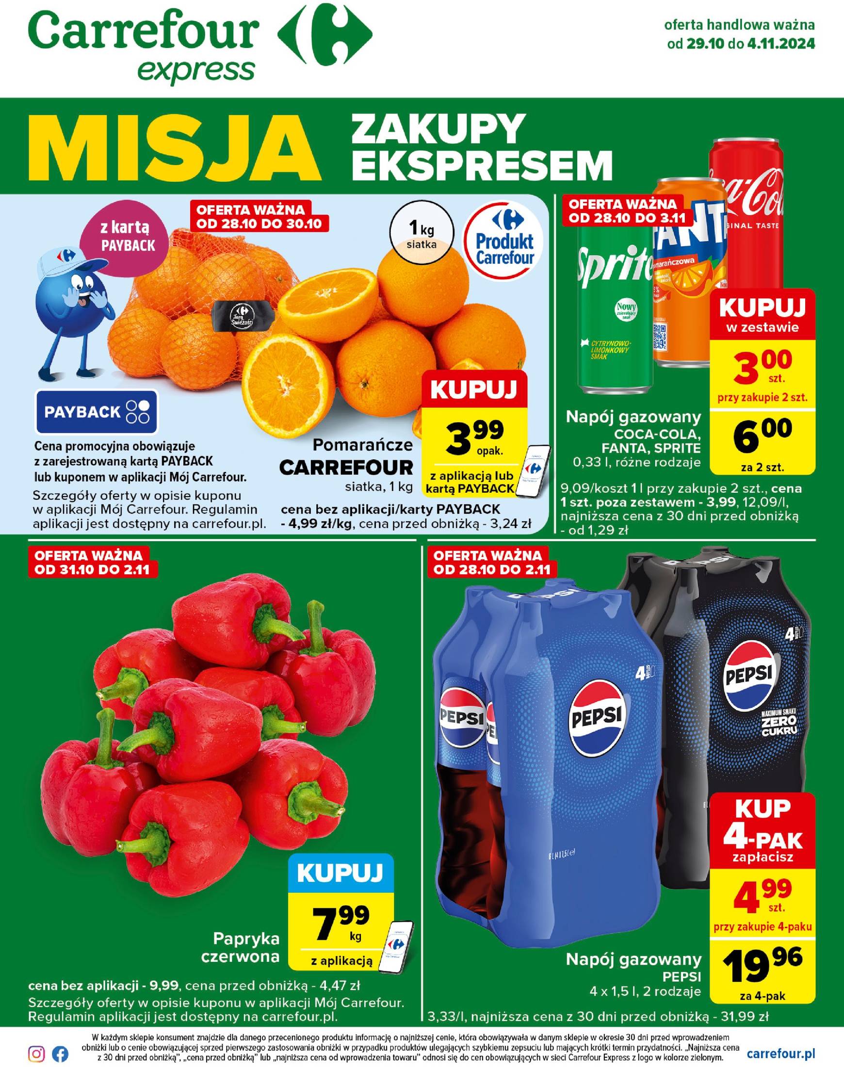 carrefour - Carrefour Express gazetka ważna od 29.10. - 04.11.