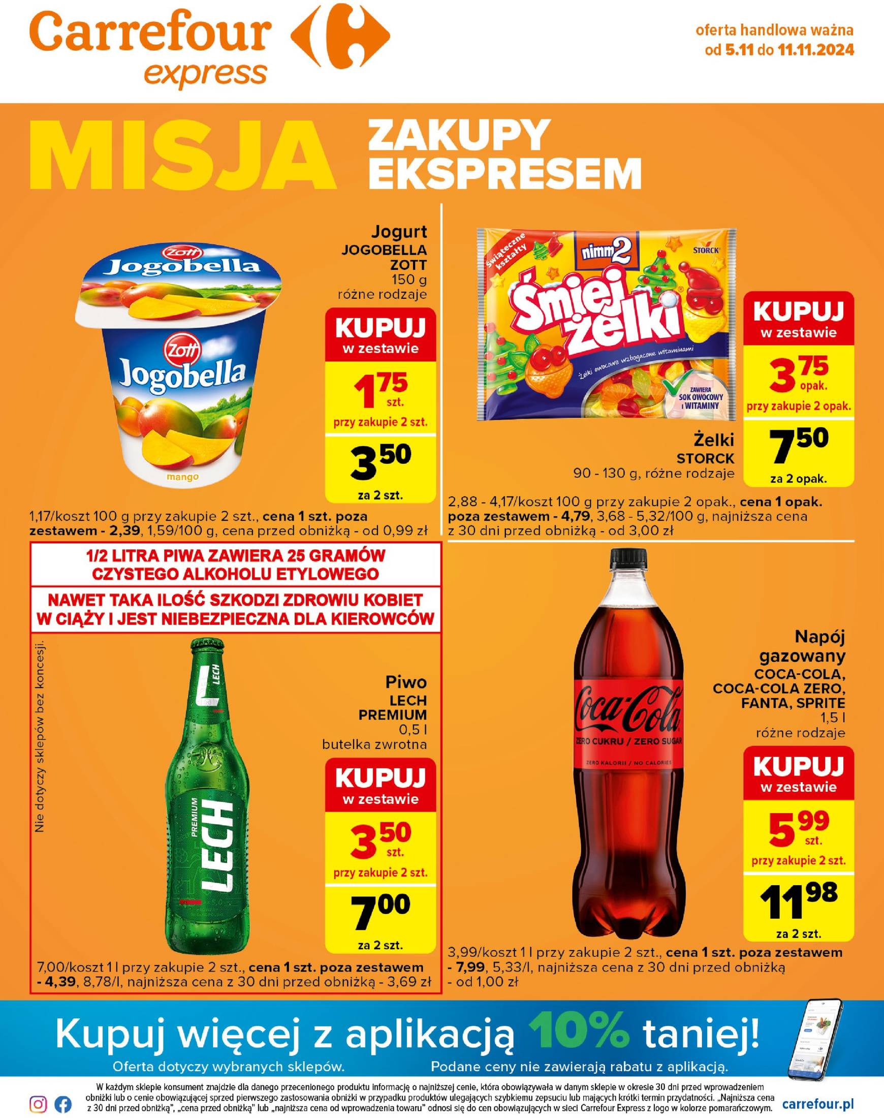 carrefour - Carrefour Express gazetka ważna od 05.11. - 11.11.