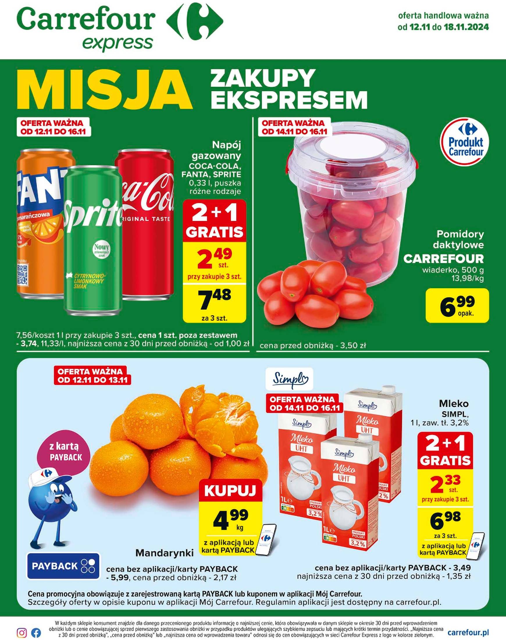 carrefour - Carrefour Express gazetka ważna od 12.11. - 18.11. - page: 1