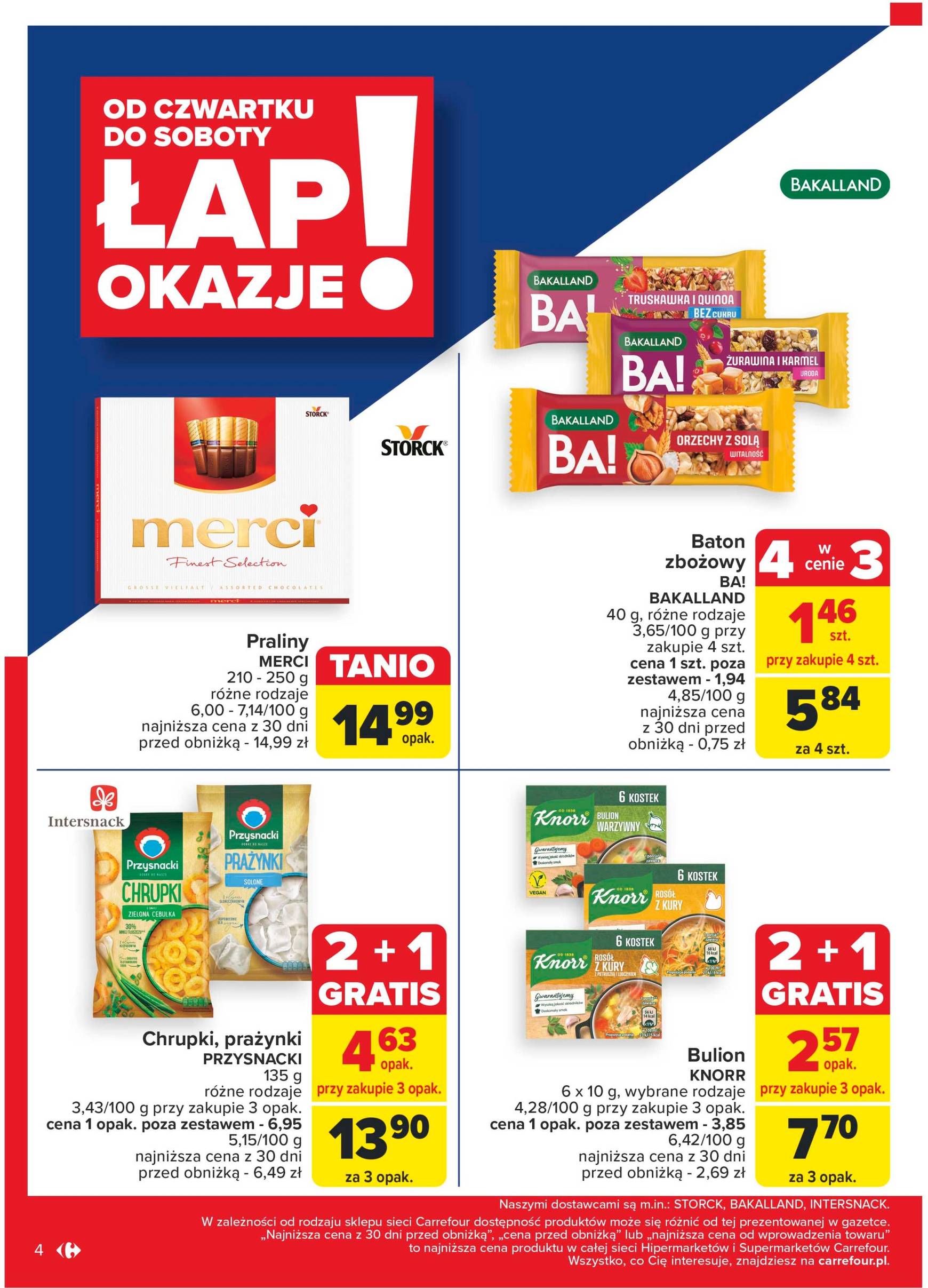 carrefour - Carrefour - Lap okazje gazetka ważna od 14.11. - 16.11. - page: 4