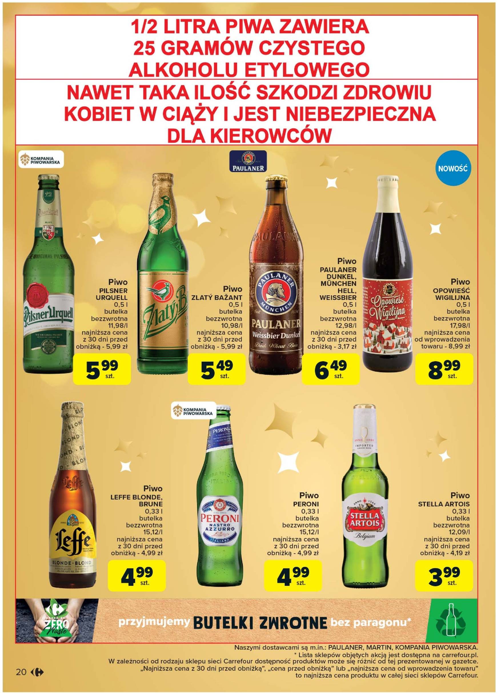 carrefour - Carrefour - Rozsmakuj się w świętach w najlepszych cenach gazetka ważna od 03.12. - 24.12. - page: 20