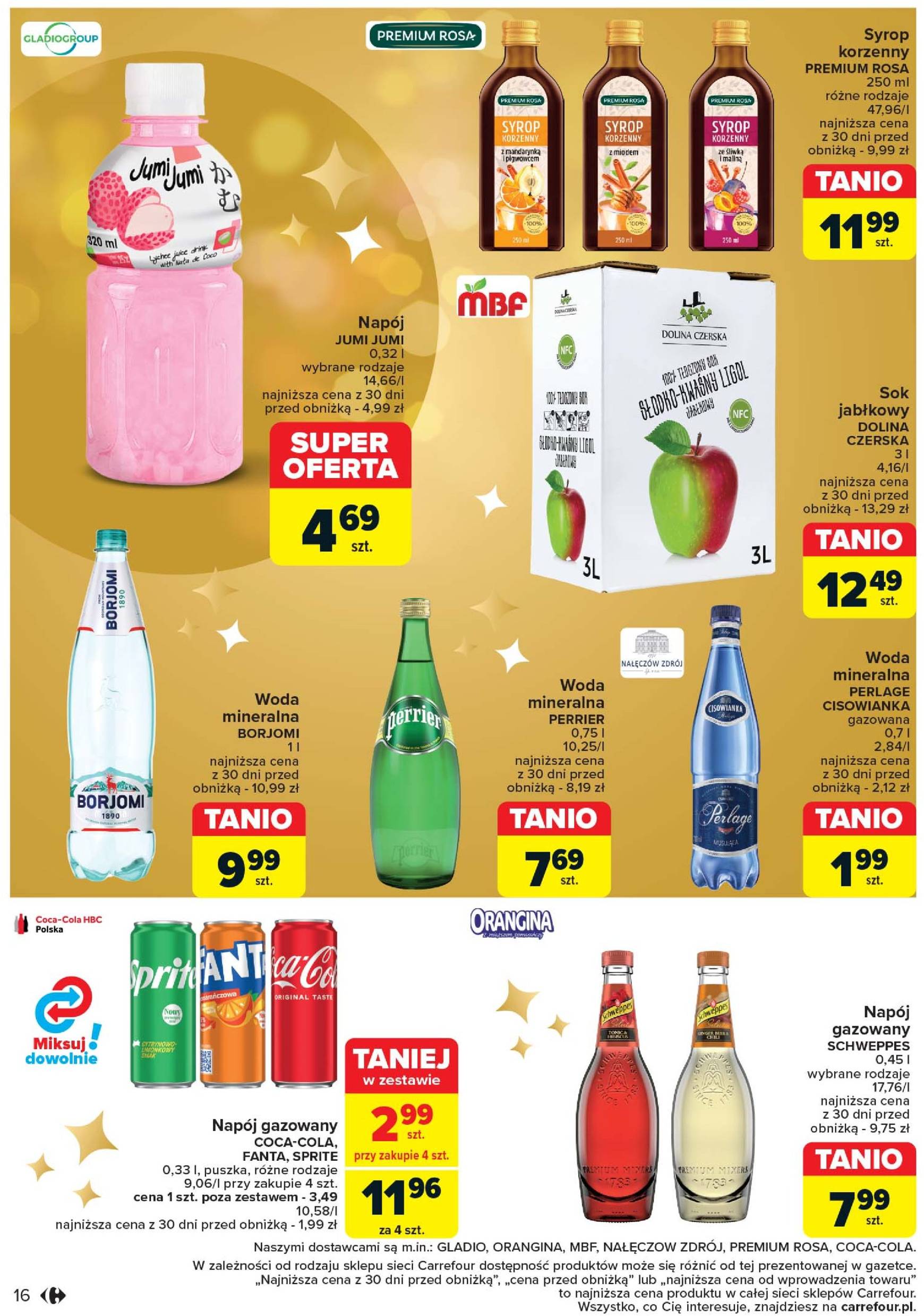 carrefour - Carrefour - Rozsmakuj się w świętach w najlepszych cenach gazetka ważna od 03.12. - 24.12. - page: 16