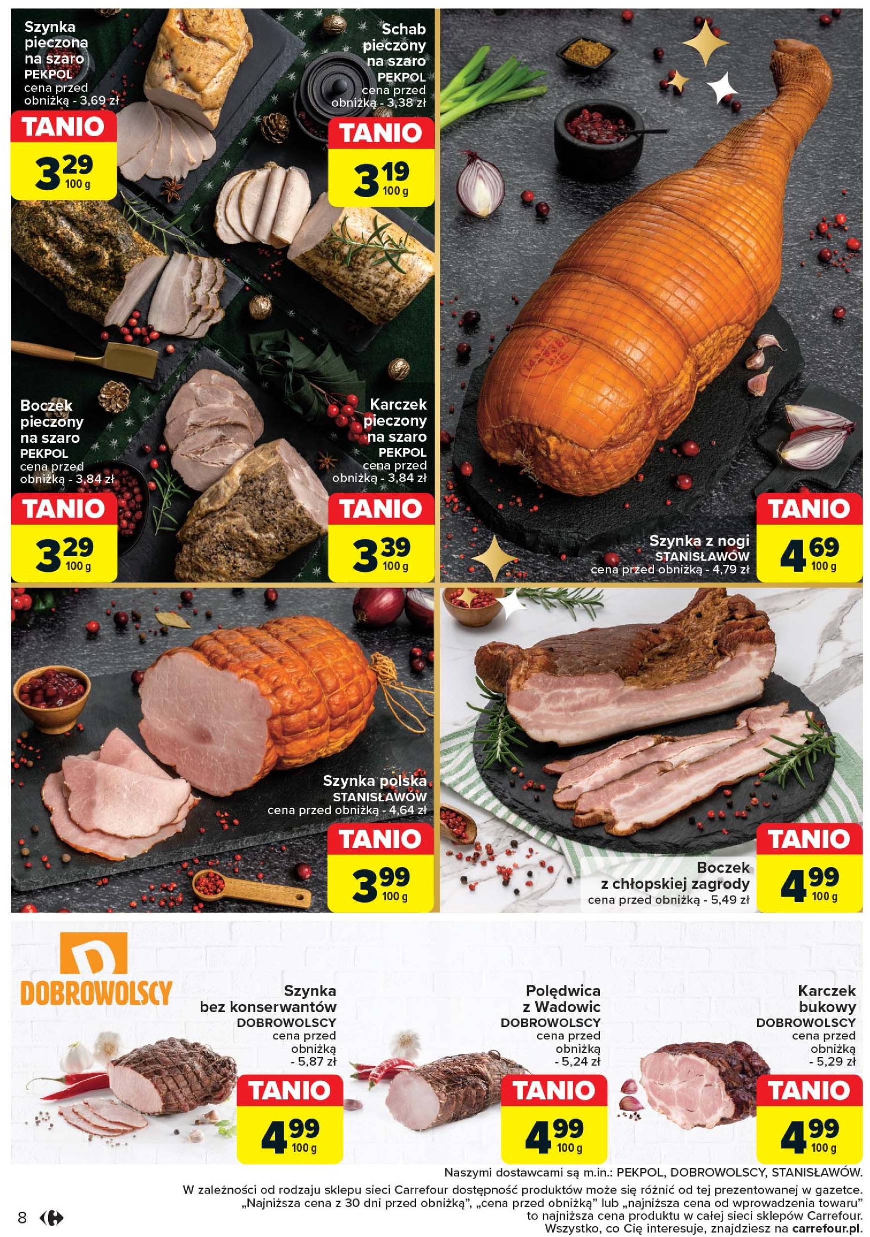 carrefour - Carrefour - Rozsmakuj się w świętach w najlepszych cenach gazetka ważna od 03.12. - 24.12. - page: 8