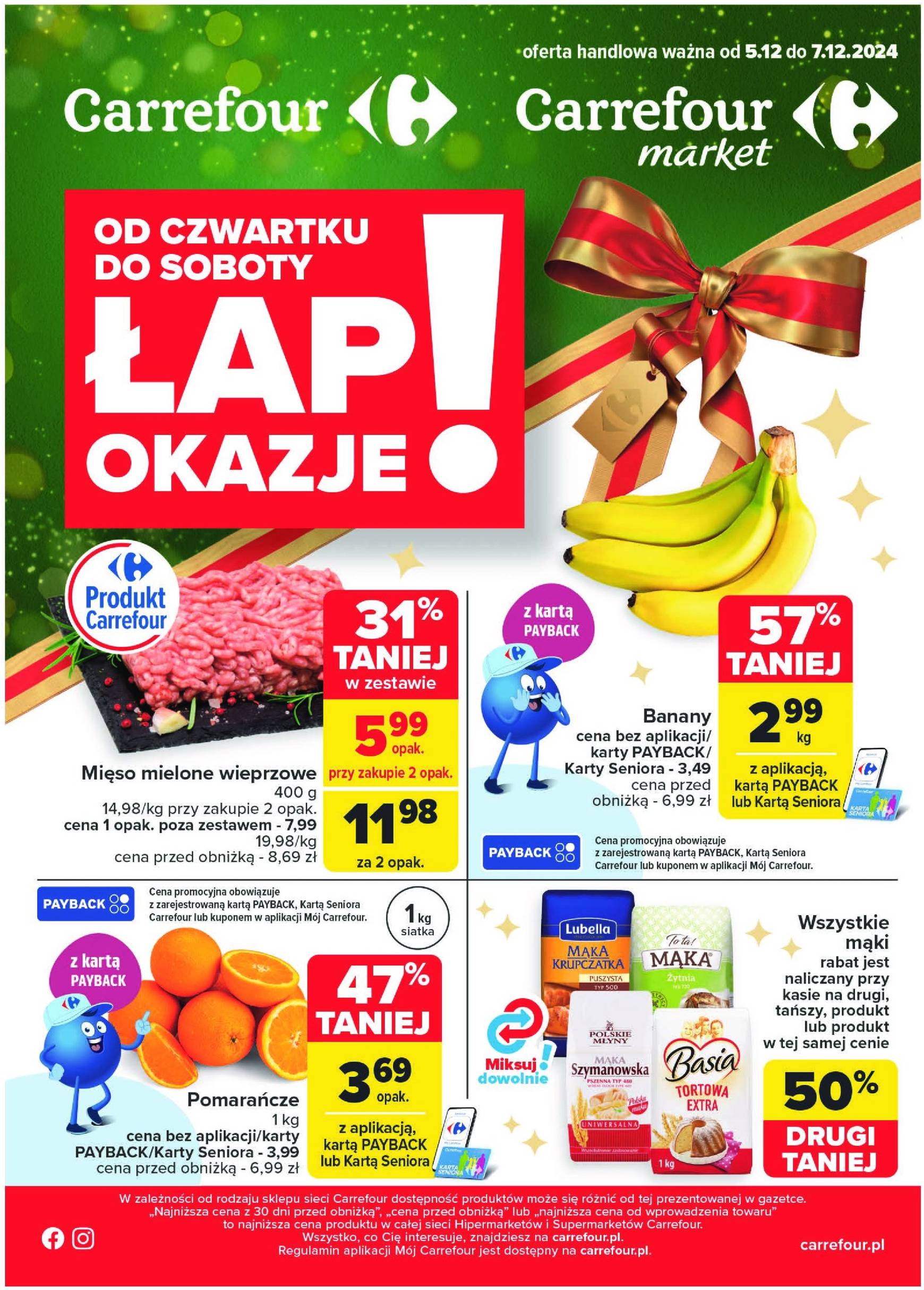 carrefour - Carrefour - Lap okazje gazetka ważna od 05.12. - 07.12.