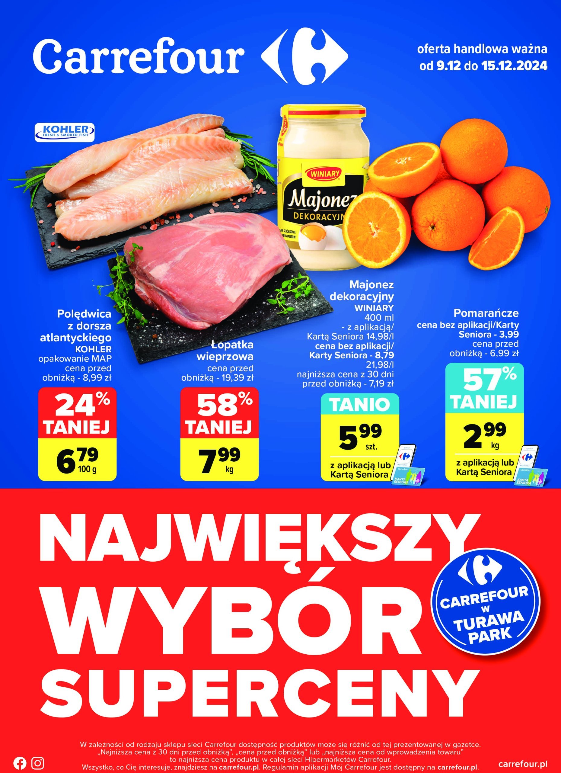 carrefour - Carrefour - Największy wybór gazetka ważna od 09.12. - 15.12.