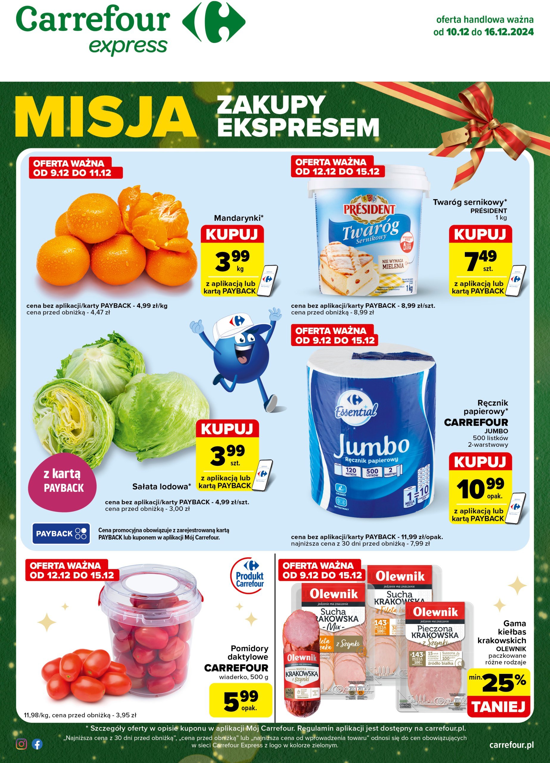 carrefour - Carrefour - Express gazetka ważna od 10.12. - 16.12.