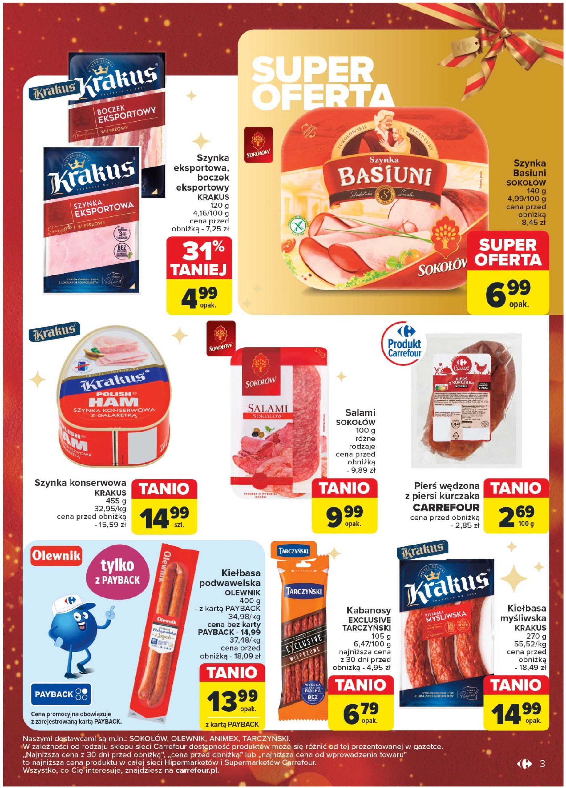 carrefour - Carrefour gazetka ważna od 16.12. - 24.12. - page: 3