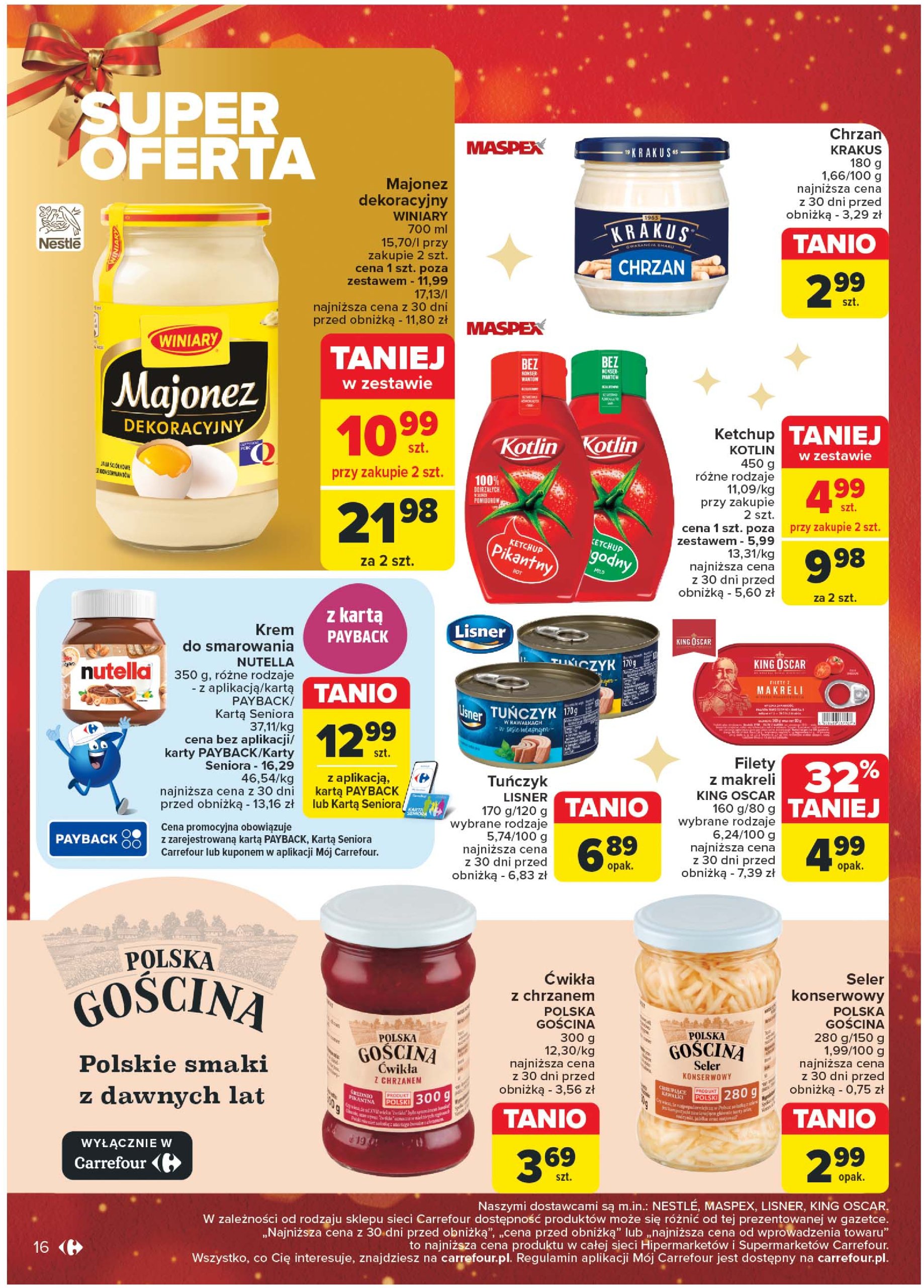 carrefour - Carrefour gazetka ważna od 16.12. - 24.12. - page: 16