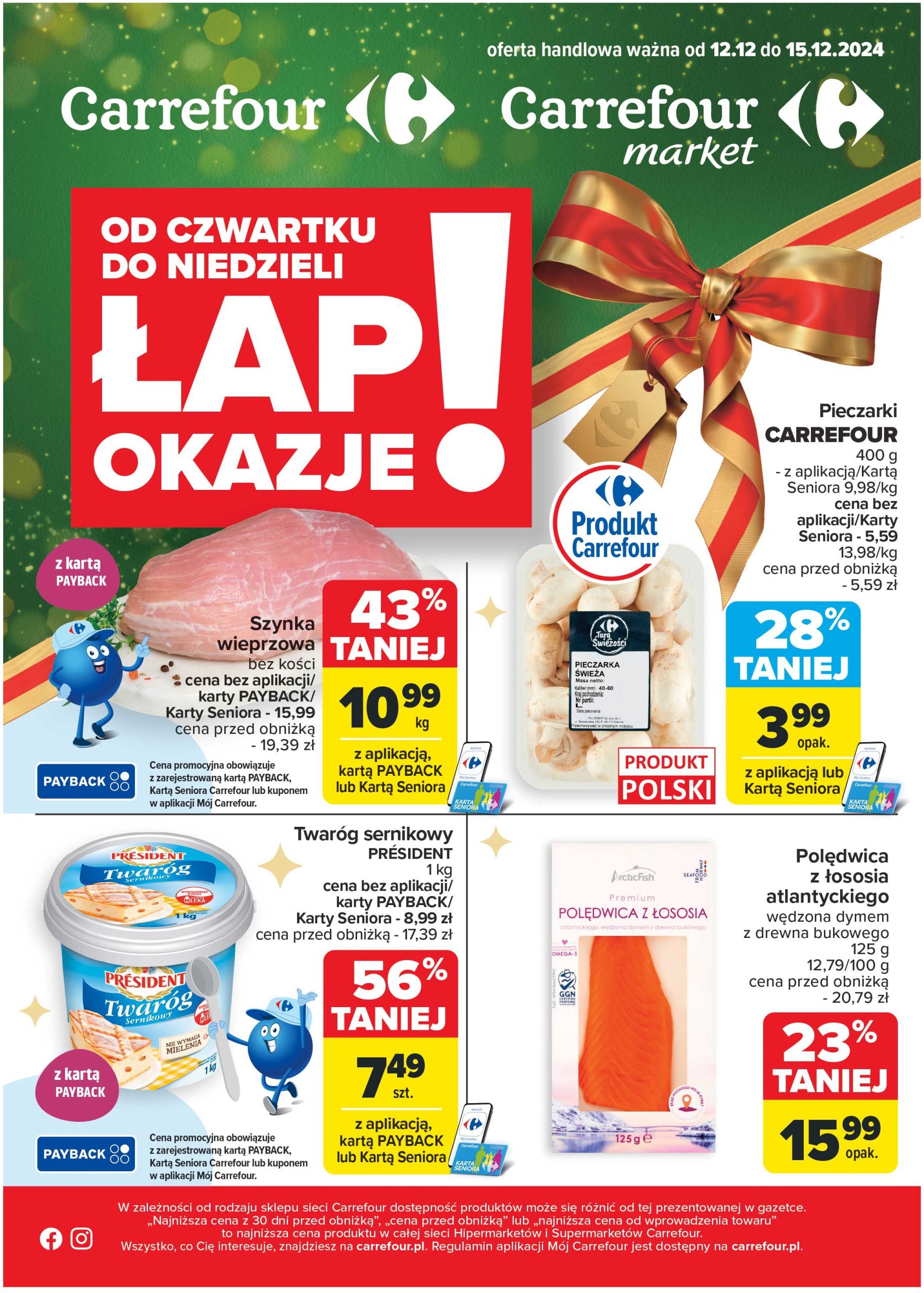 carrefour - Carrefour - Lap okazje gazetka ważna od 12.12. - 15.12.