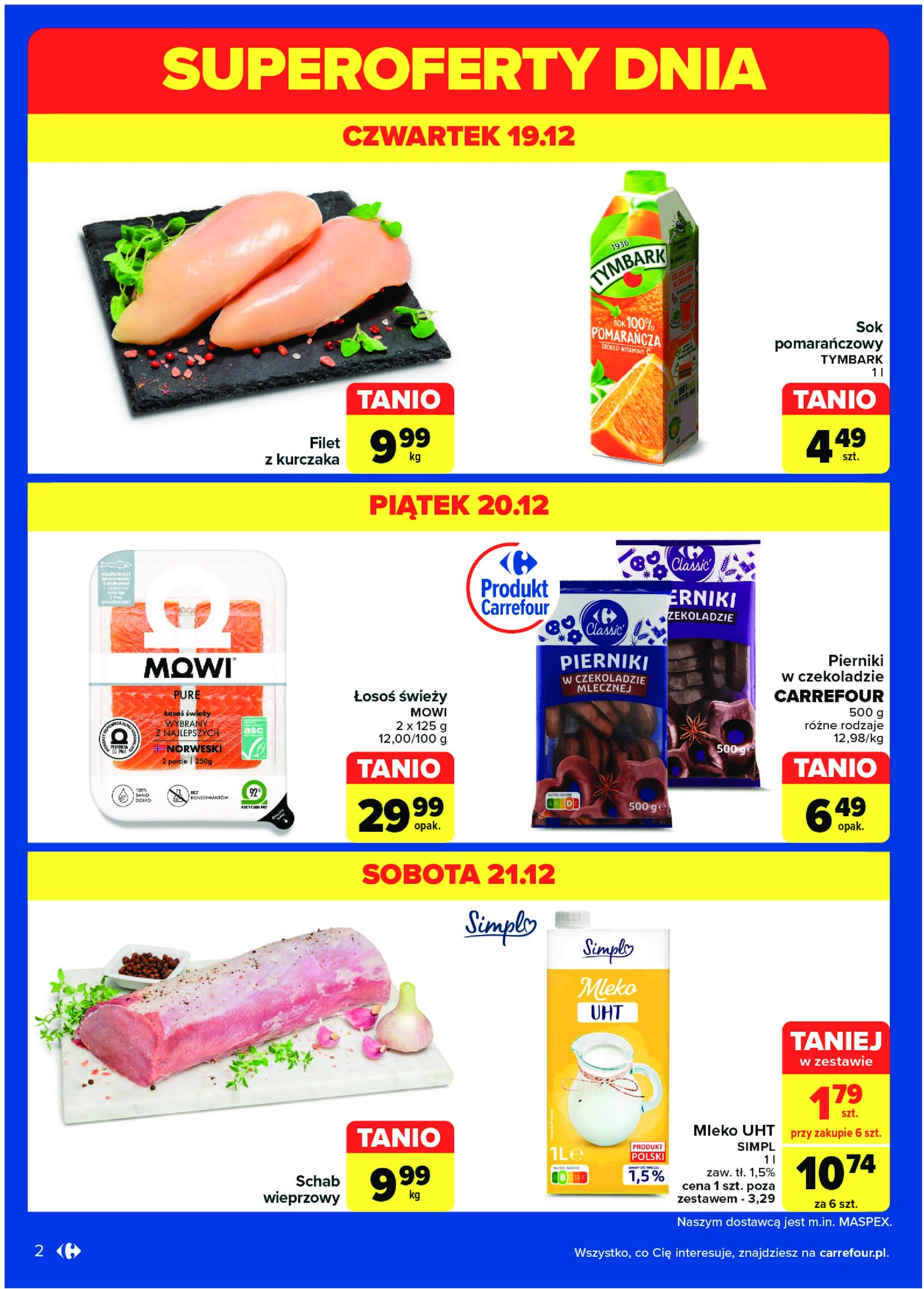 carrefour - Carrefour - Wielkie otwarcie ul. Vogla gazetka ważna od 18.12. - 24.12. - page: 2