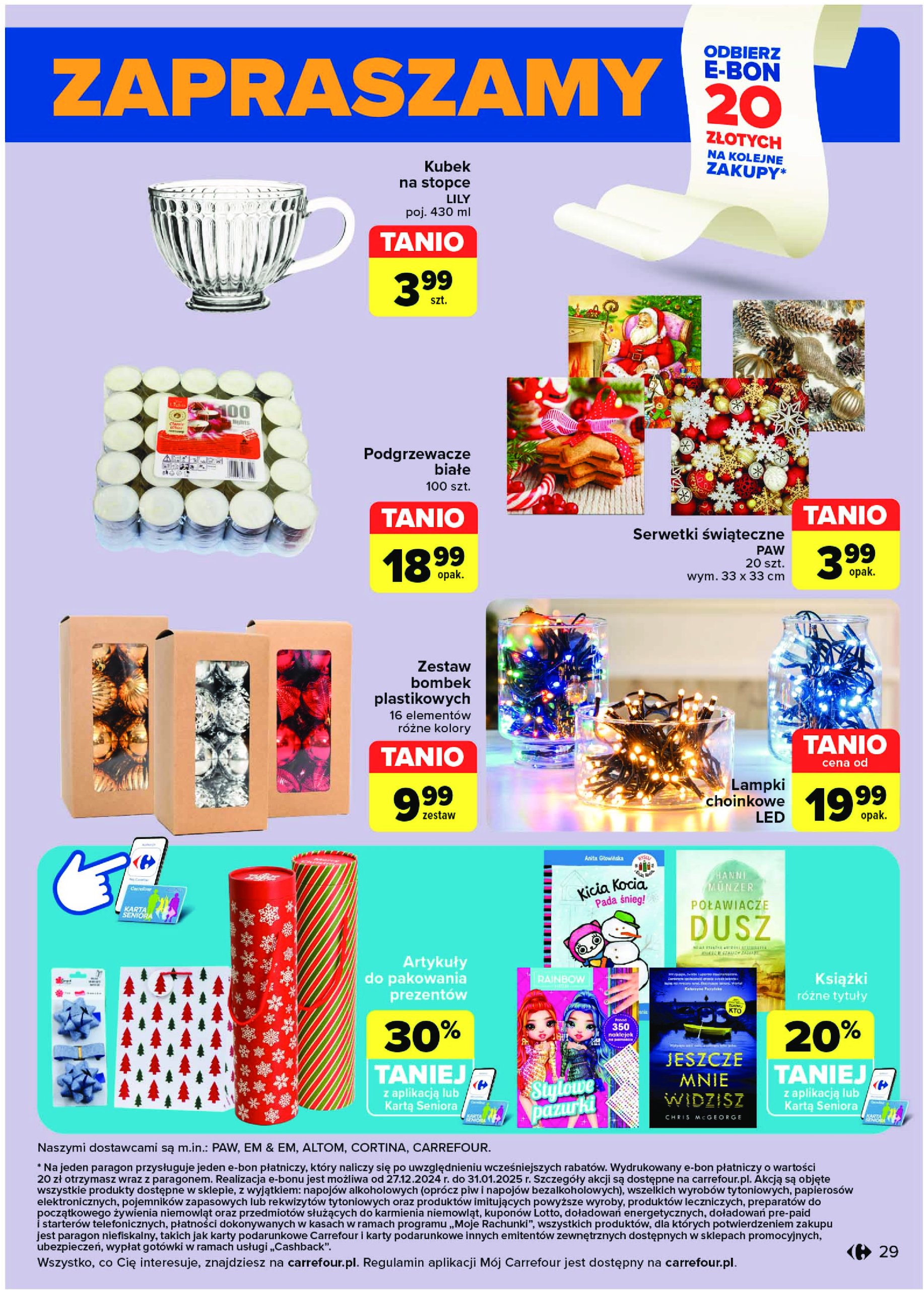 carrefour - Carrefour - Wielkie otwarcie ul. Vogla gazetka ważna od 18.12. - 24.12. - page: 29