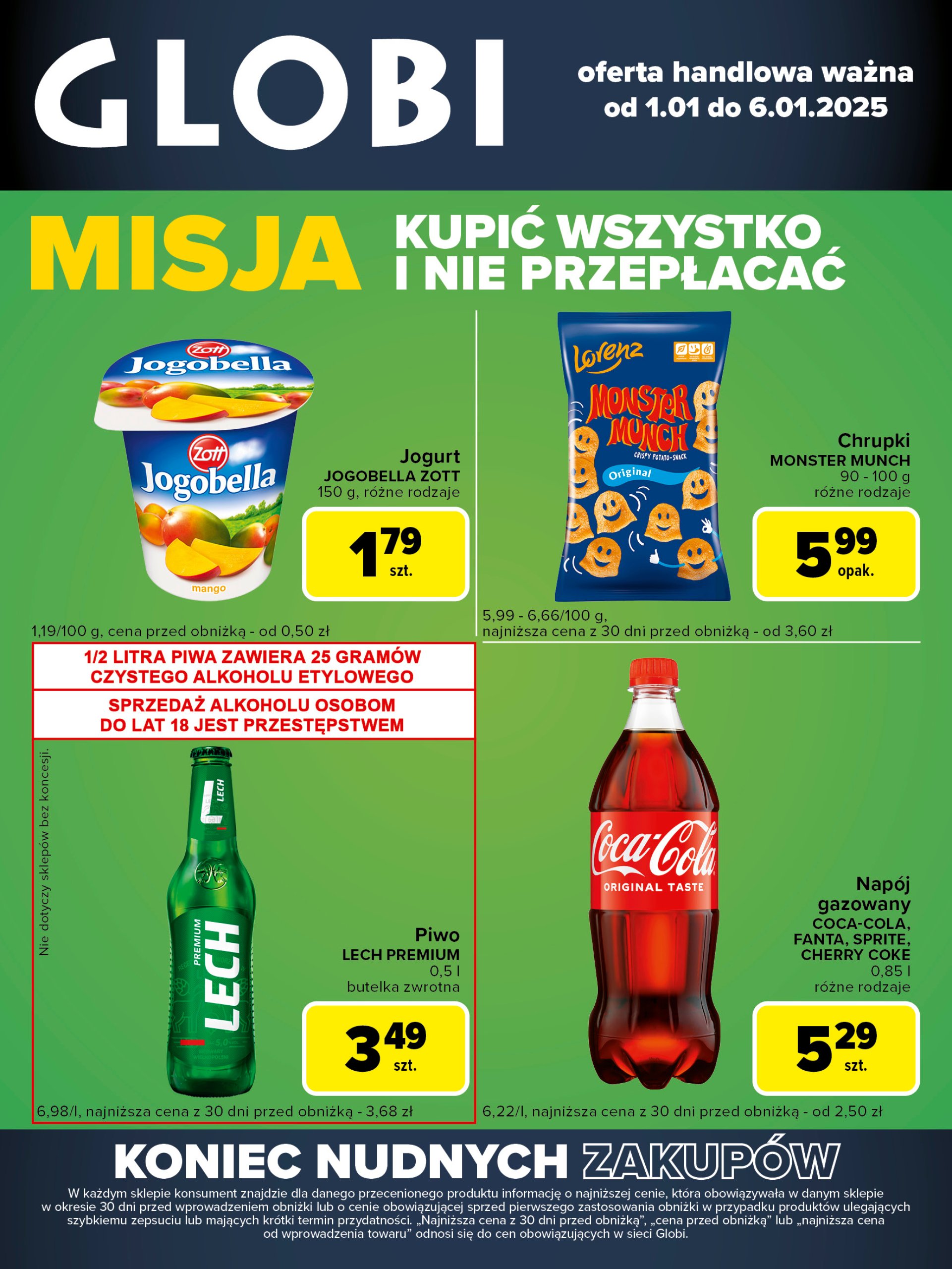 carrefour - Carrefour - Globi gazetka ważna od 01.01. - 06.01.