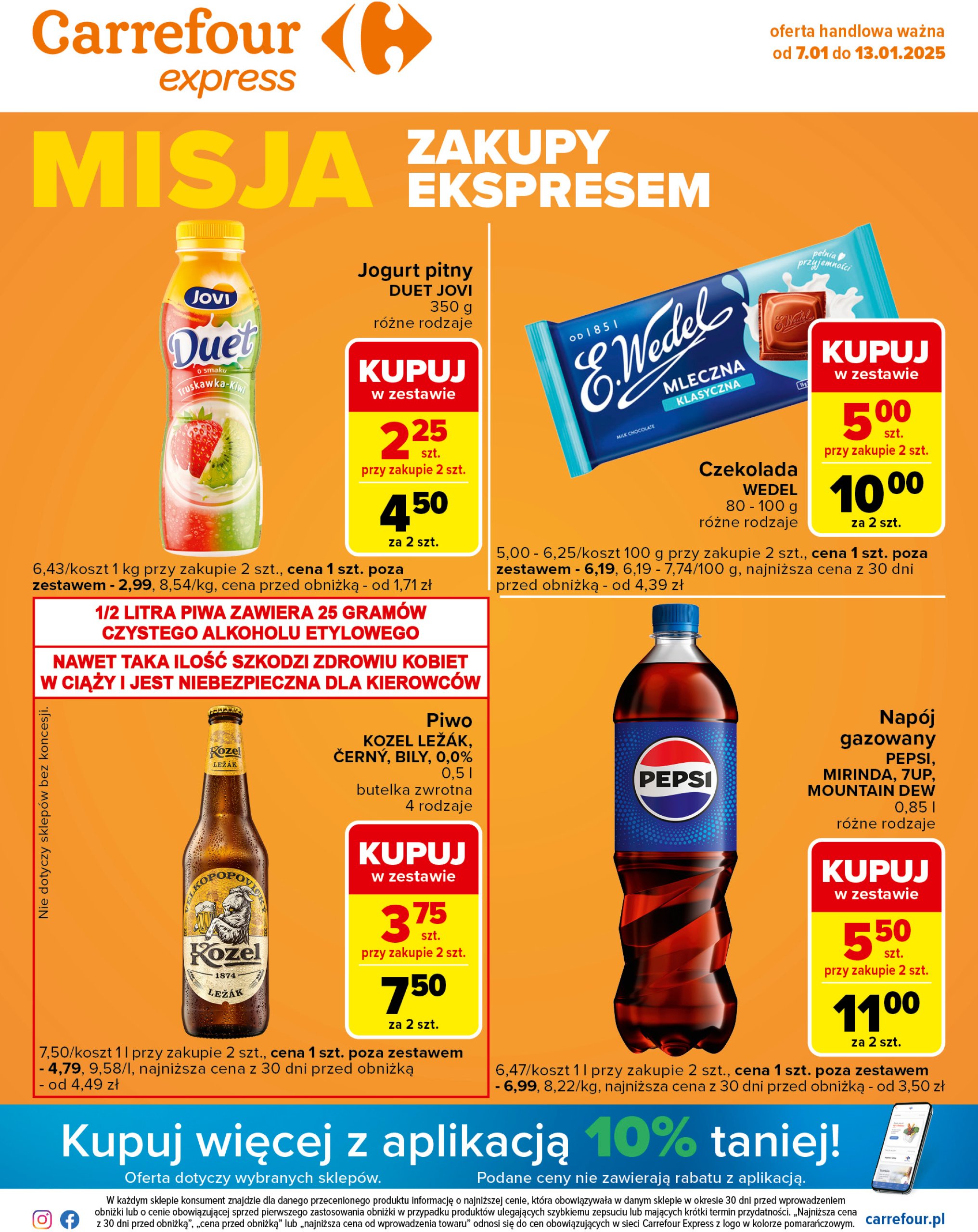 carrefour - Carrefour - Express gazetka ważna od 07.01. - 13.01.