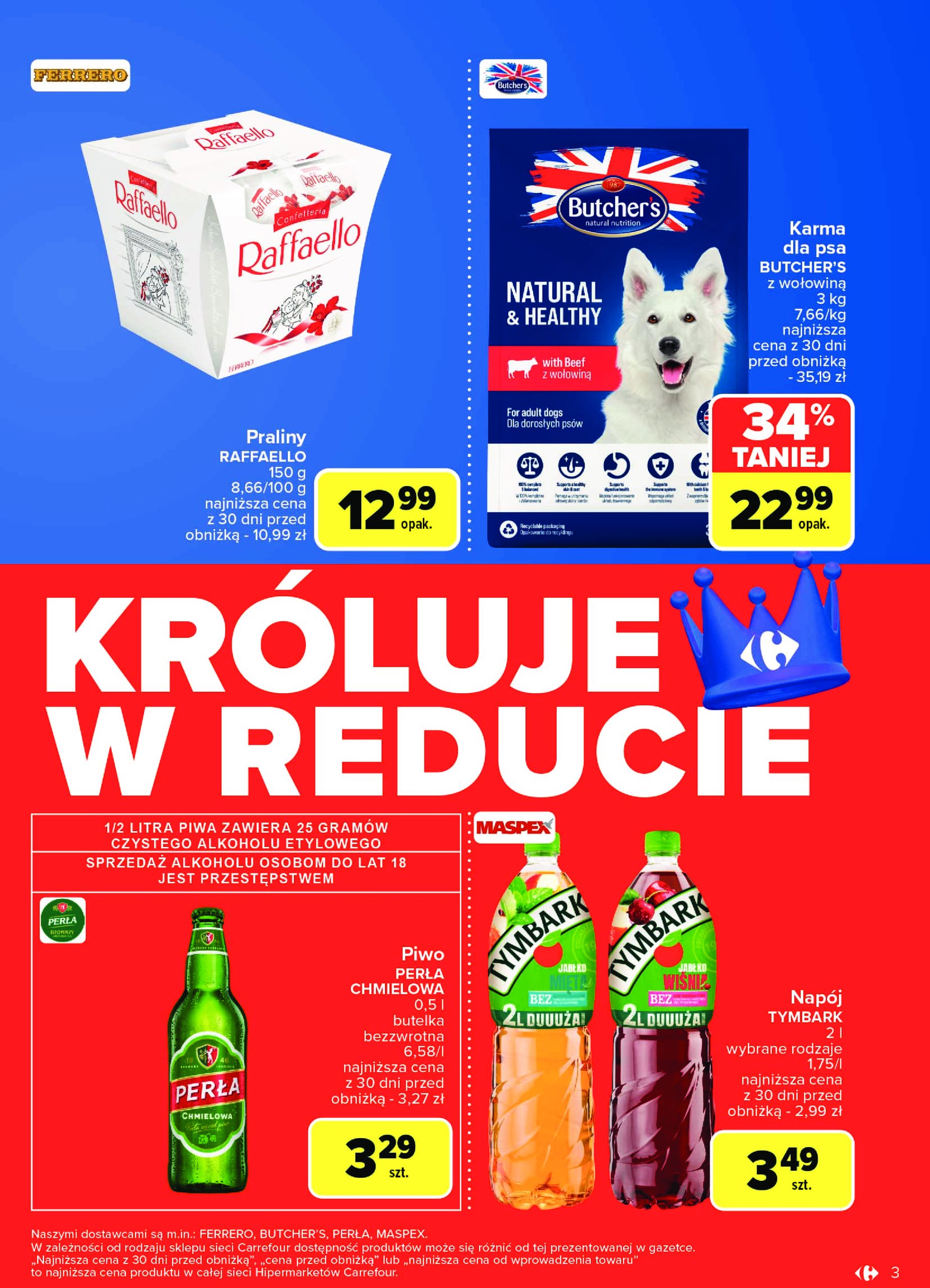 carrefour - Carrefour - Carrefour króluje w Reducie gazetka ważna od 07.01. - 11.01. - page: 3