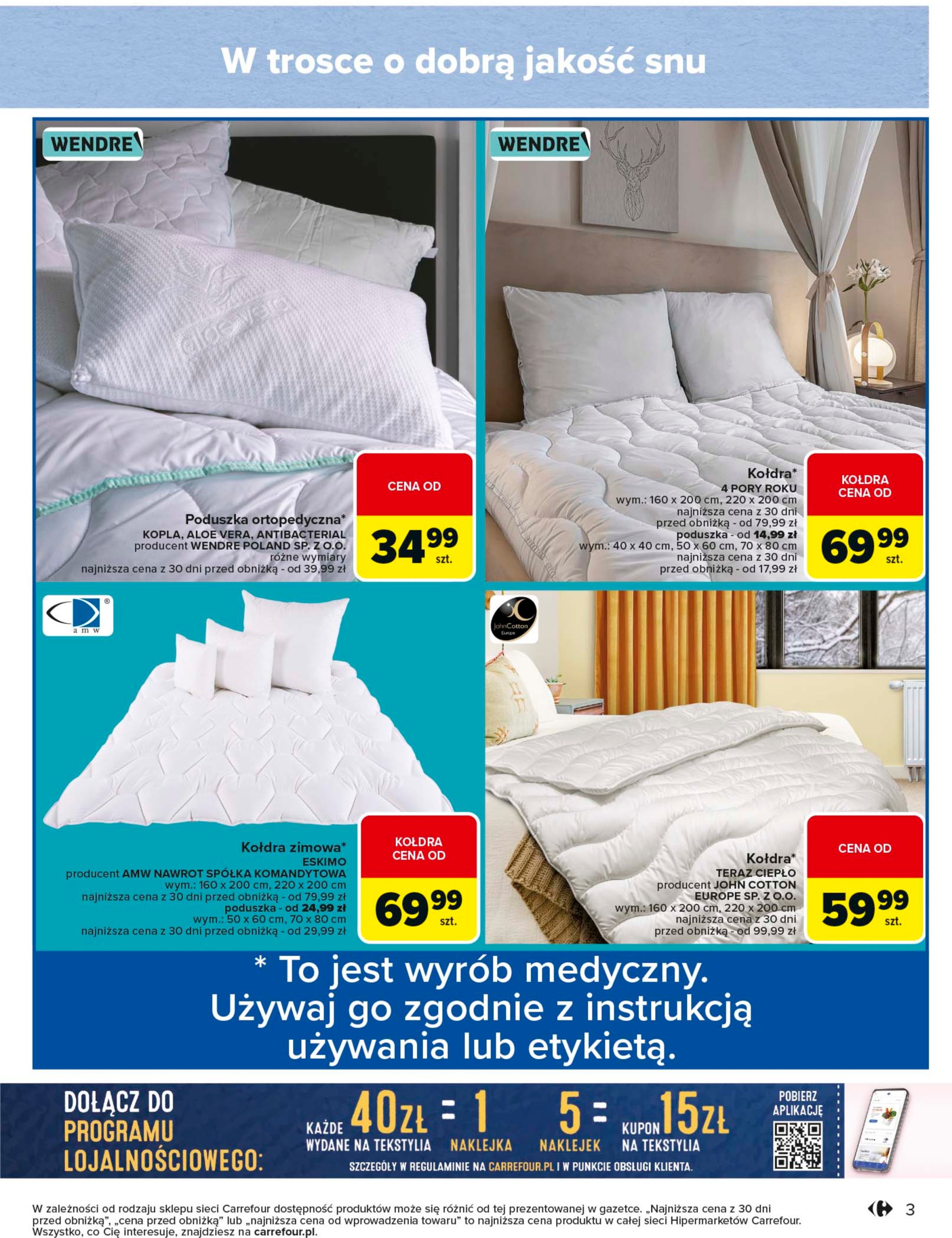 carrefour - Carrefour - Gazetka Ciepło, miło i stylowo gazetka ważna od 13.01. - 26.01. - page: 3