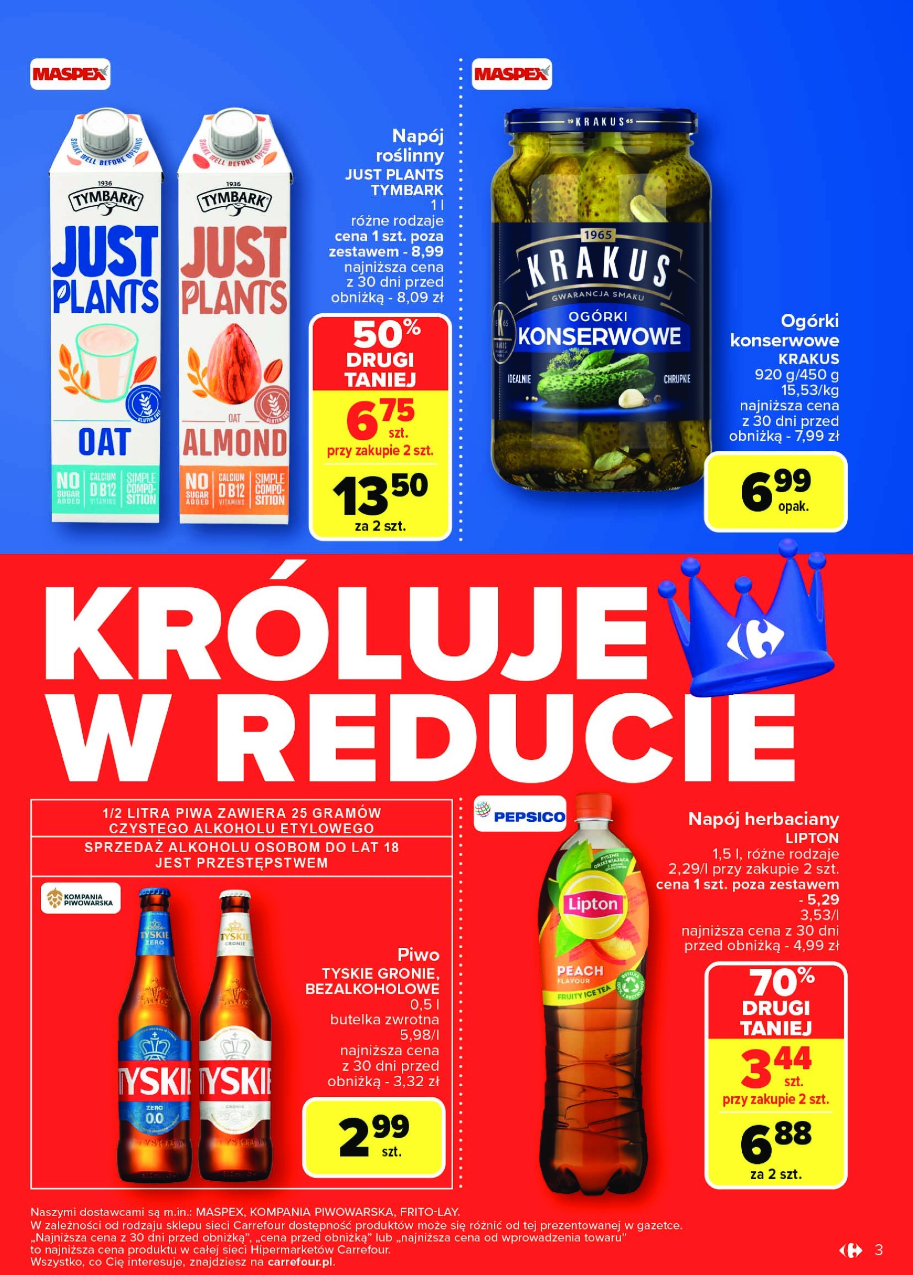 carrefour - Carrefour - Gazetka Carrefour króluje w Reducie gazetka ważna od 13.01. - 18.01. - page: 3