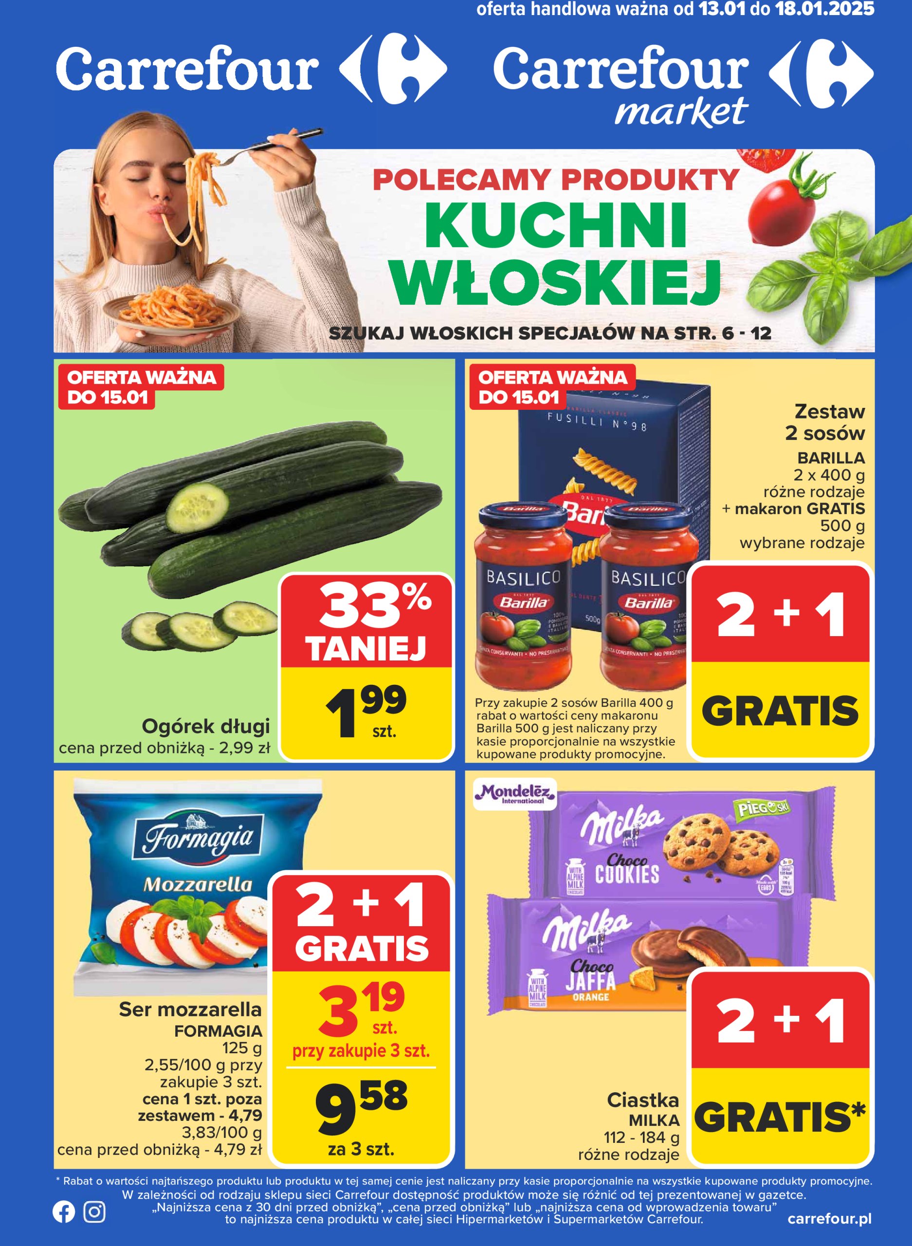 carrefour - Carrefour gazetka ważna od 13.01. - 18.01.