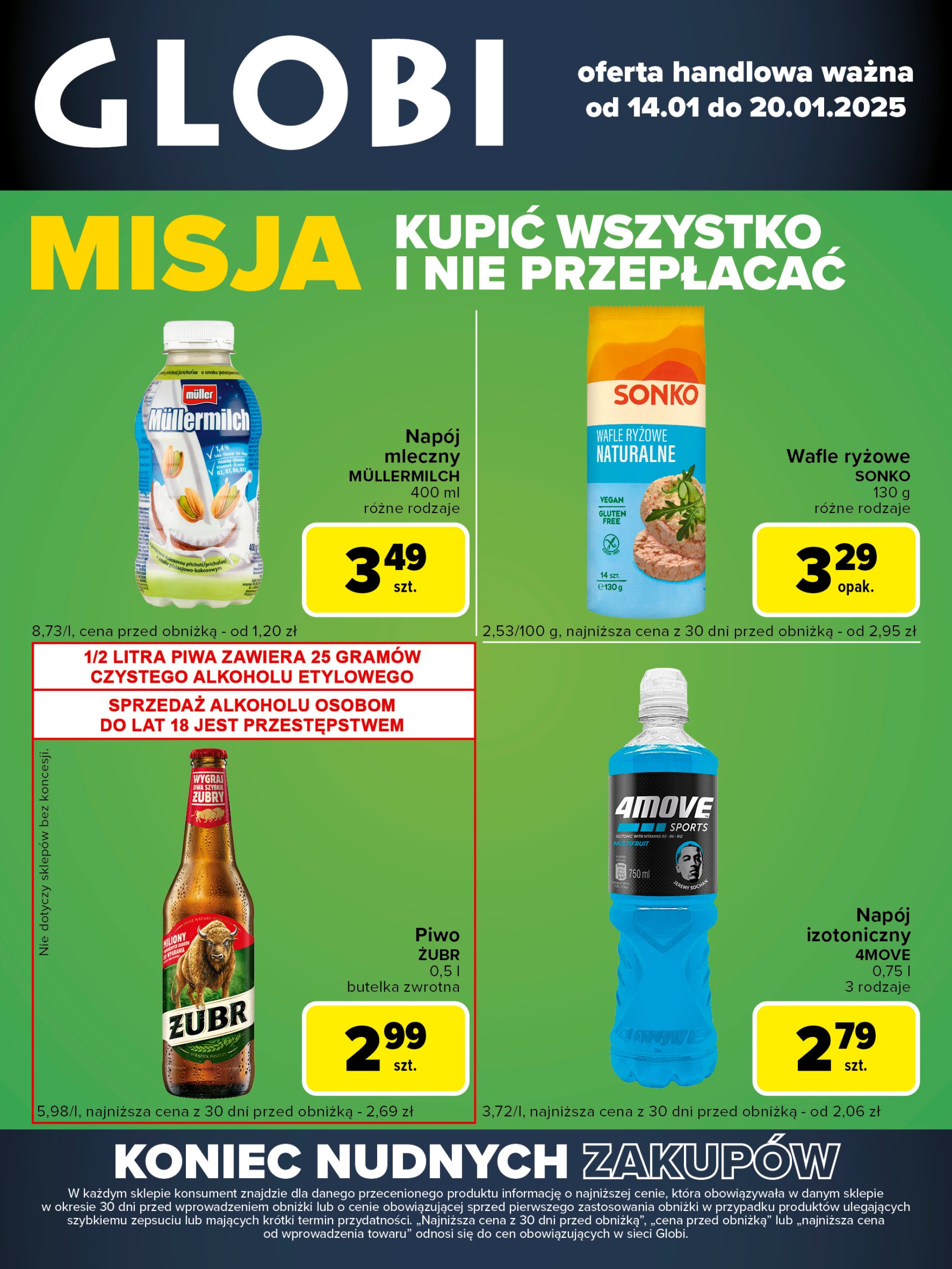 carrefour - Carrefour - Globi gazetka ważna od 14.01. - 20.01.