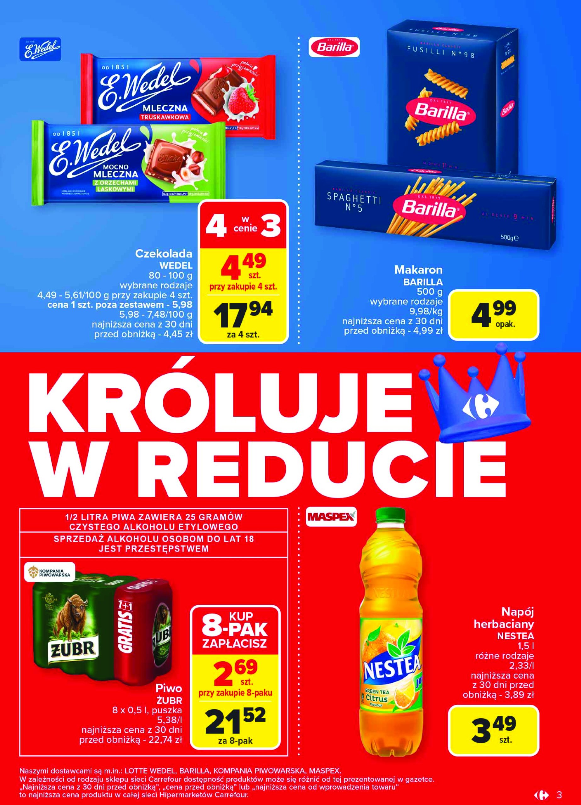 carrefour - Carrefour - Gazetka Carrefour króluje w Reducie gazetka ważna od 20.01. - 26.01. - page: 3