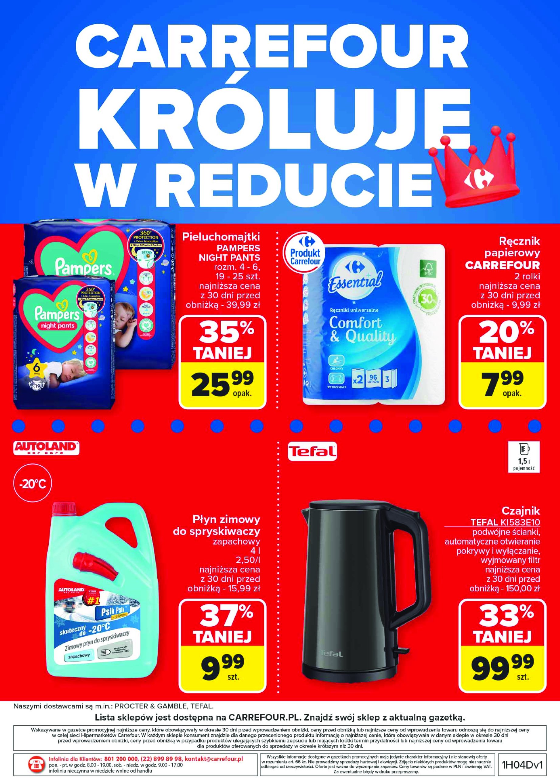 carrefour - Carrefour - Gazetka Carrefour króluje w Reducie gazetka ważna od 20.01. - 26.01. - page: 4