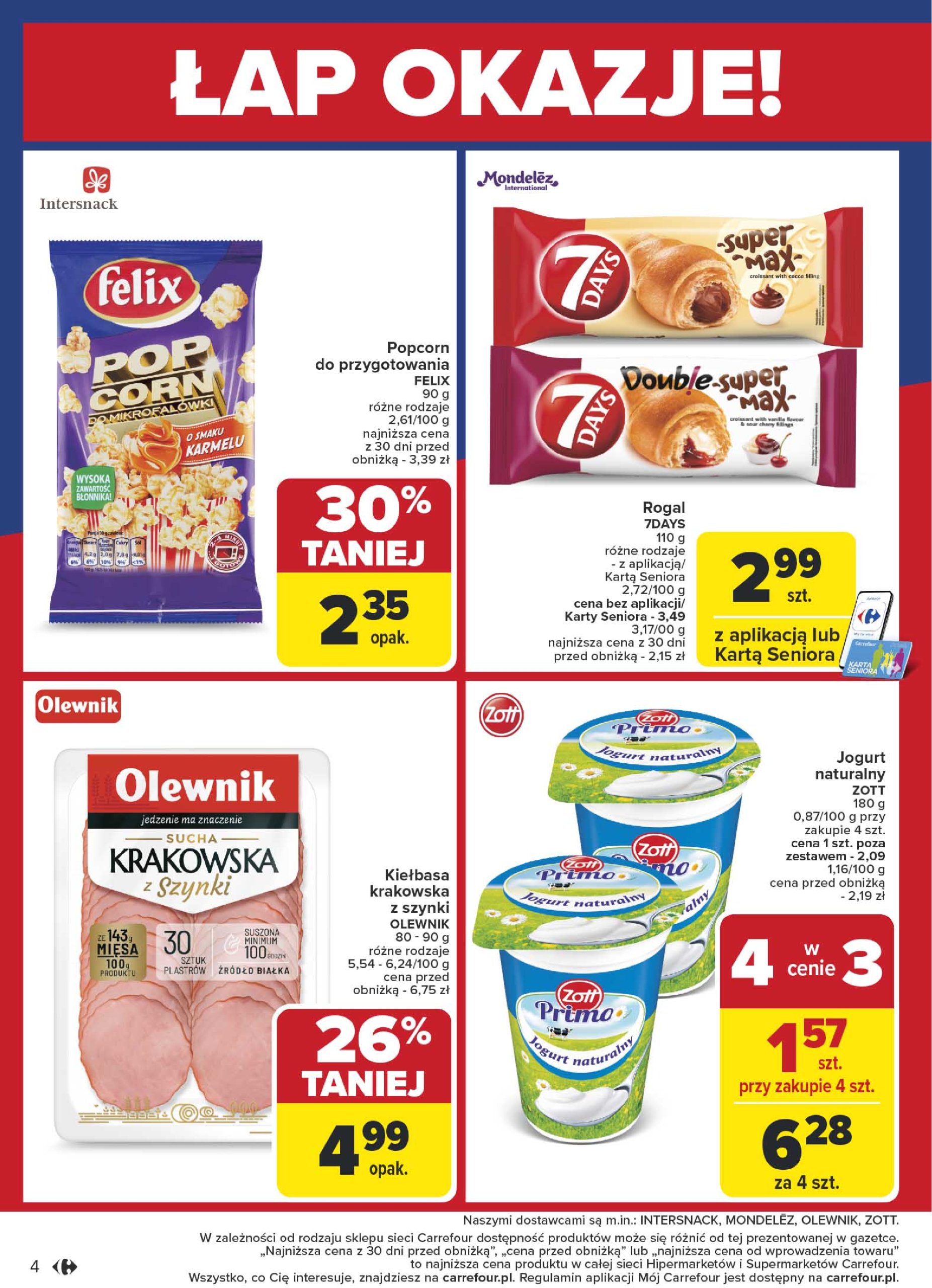 carrefour - Carrefour - Łap okazje gazetka ważna od 23.01. - 26.01. - page: 4