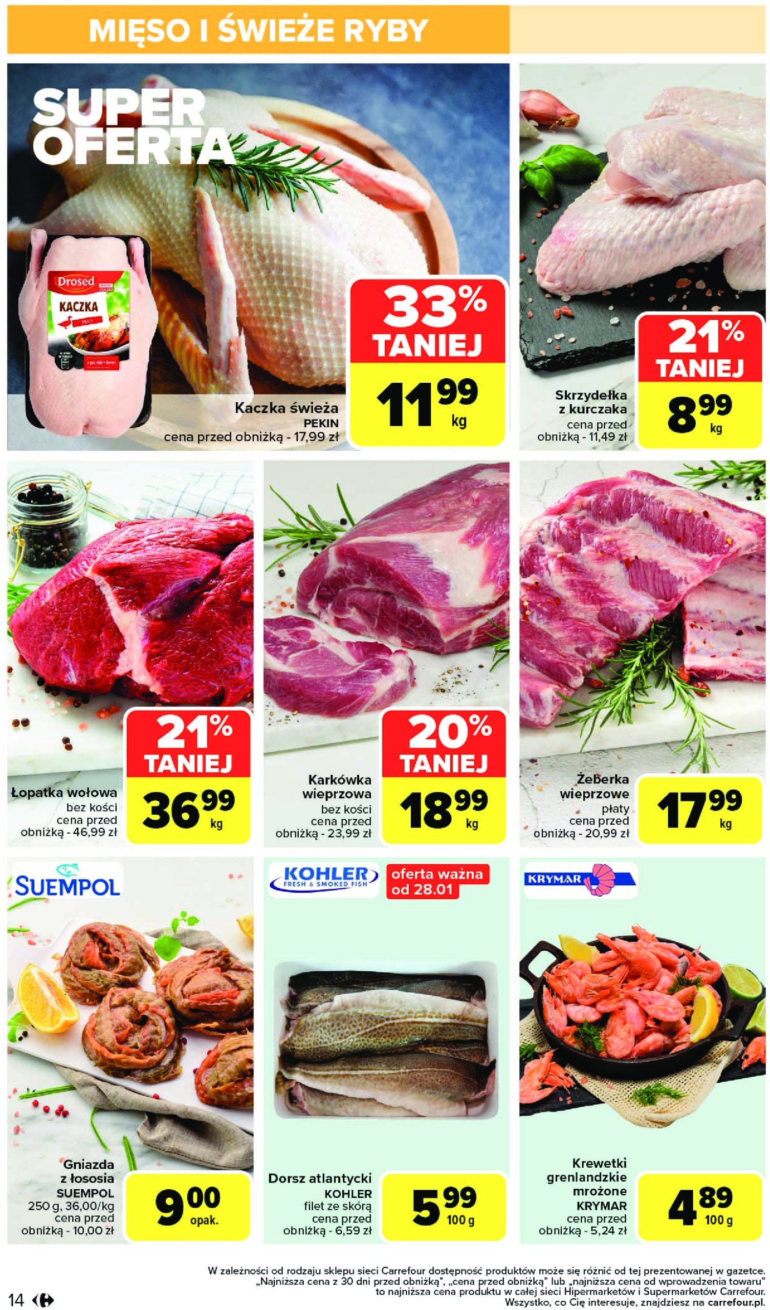 carrefour - Carrefour gazetka ważna od 27.01. - 01.02. - page: 14