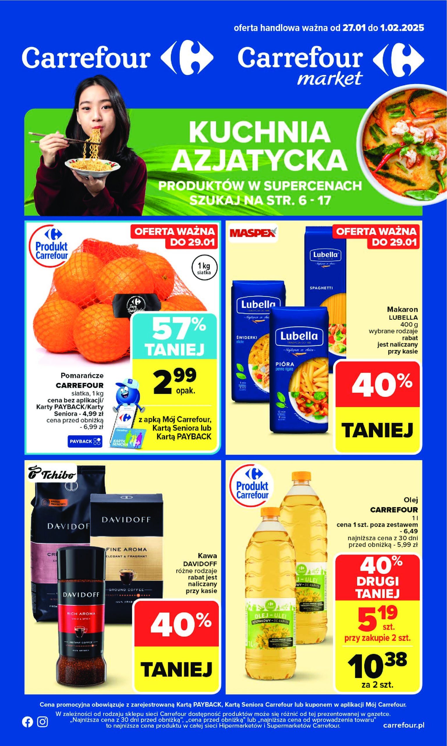 carrefour - Carrefour gazetka ważna od 27.01. - 01.02.